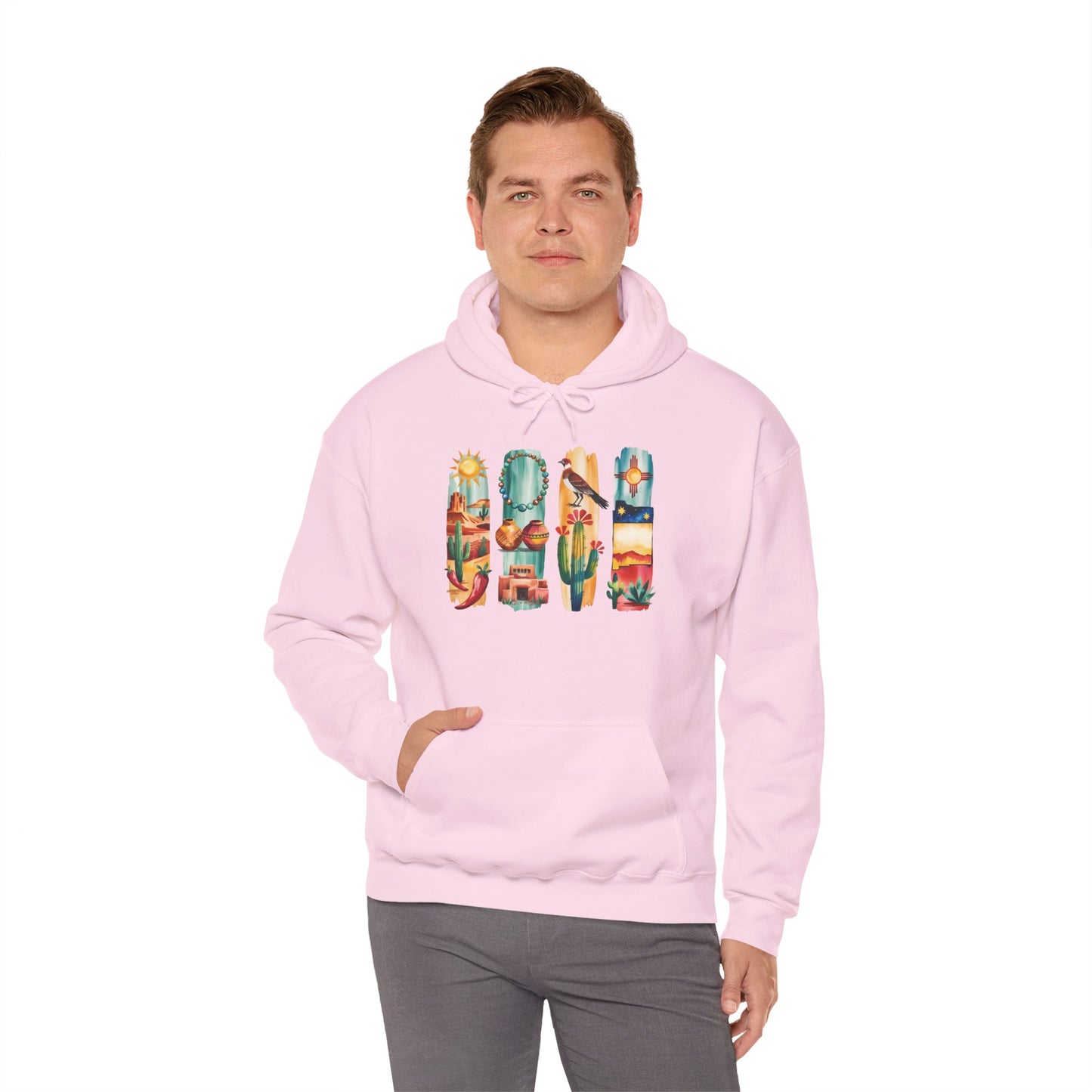 New Mexico Nature Hoodie – Unisex Sweatshirt for Desert & Mountain Lovers