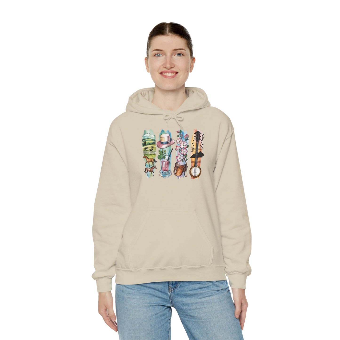 Kentucky Nature Hoodie – Unisex Sweatshirt for Trail & Tradition Lovers
