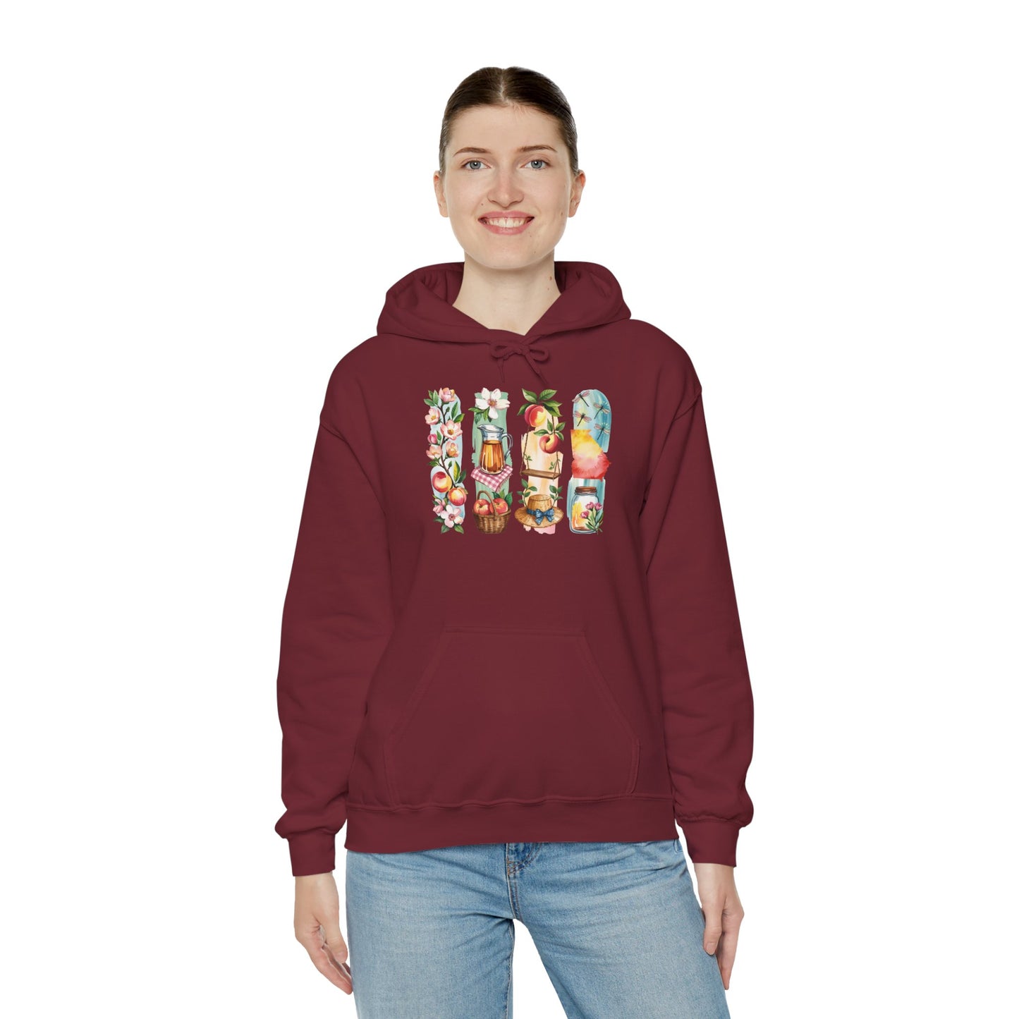 Georgia Nature Hoodie – Unisex Sweatshirt for Forest & Coastline Lovers