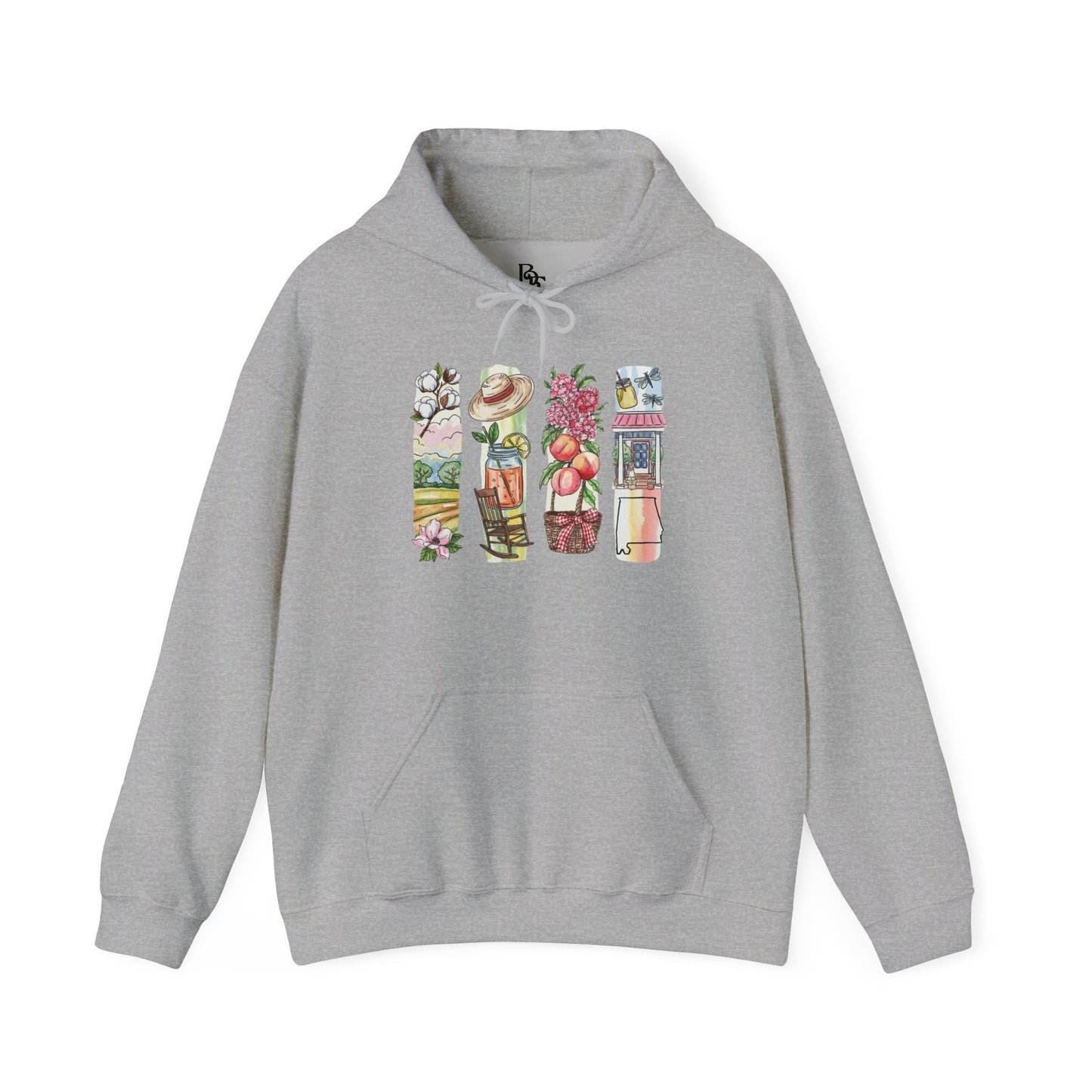 Alabama Nature Hoodie – Unisex Sweatshirt for Forest & River Explorers