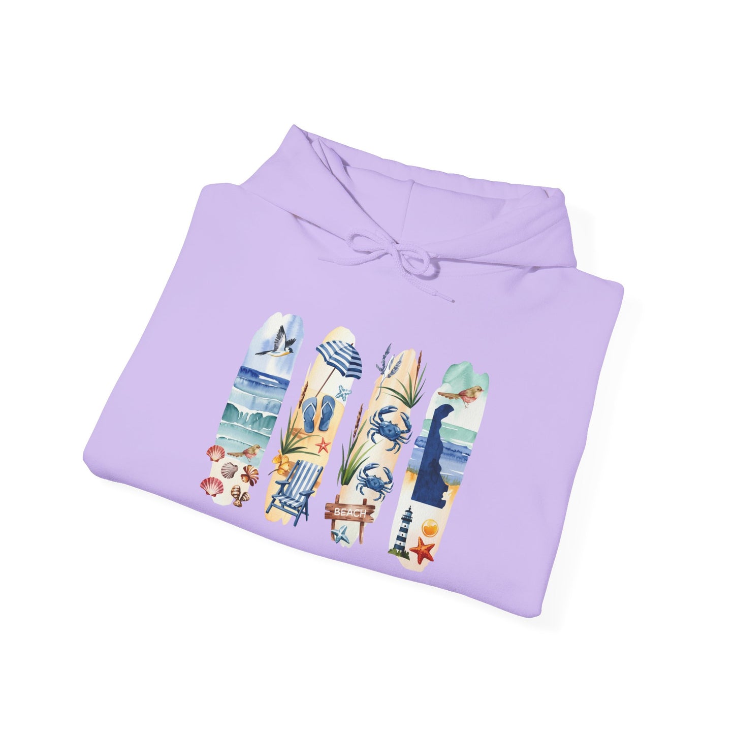 Delaware Nature Hoodie – Unisex Sweatshirt for Shoreline & Trail Lovers