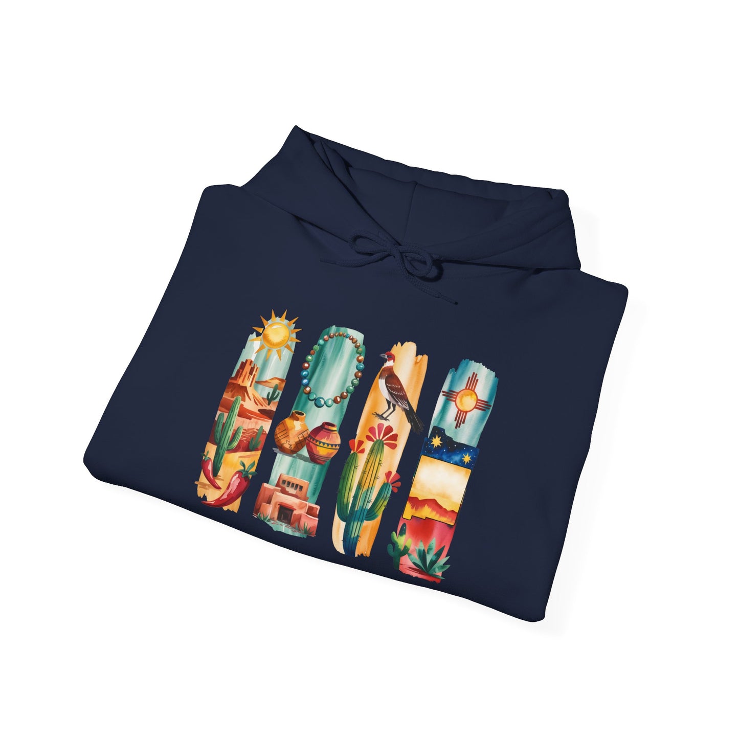 New Mexico Nature Hoodie – Unisex Sweatshirt for Desert & Mountain Lovers
