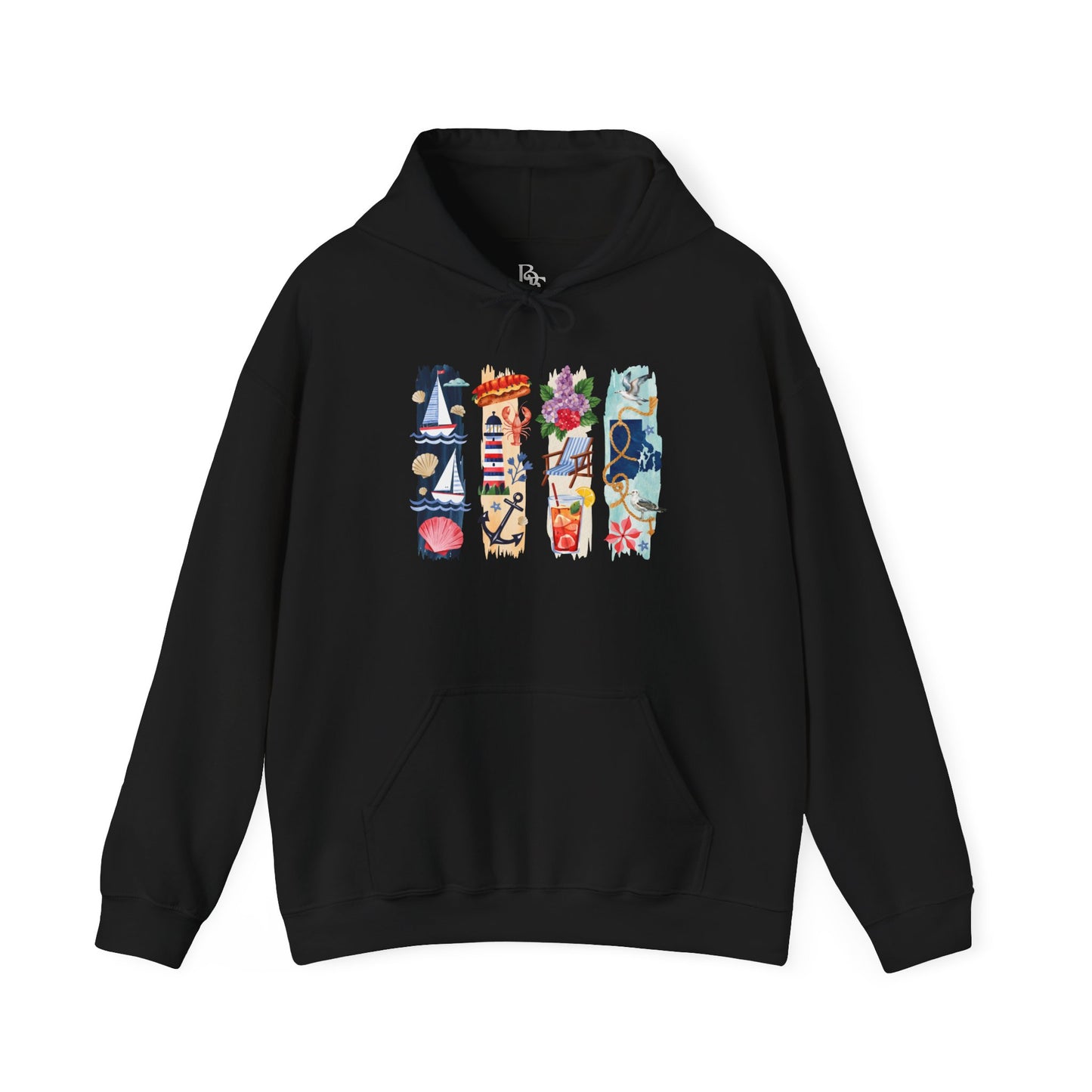 Rhode Island Nature Hoodie – Unisex Ocean State Sweatshirt for Coastal & Outdoor Lovers