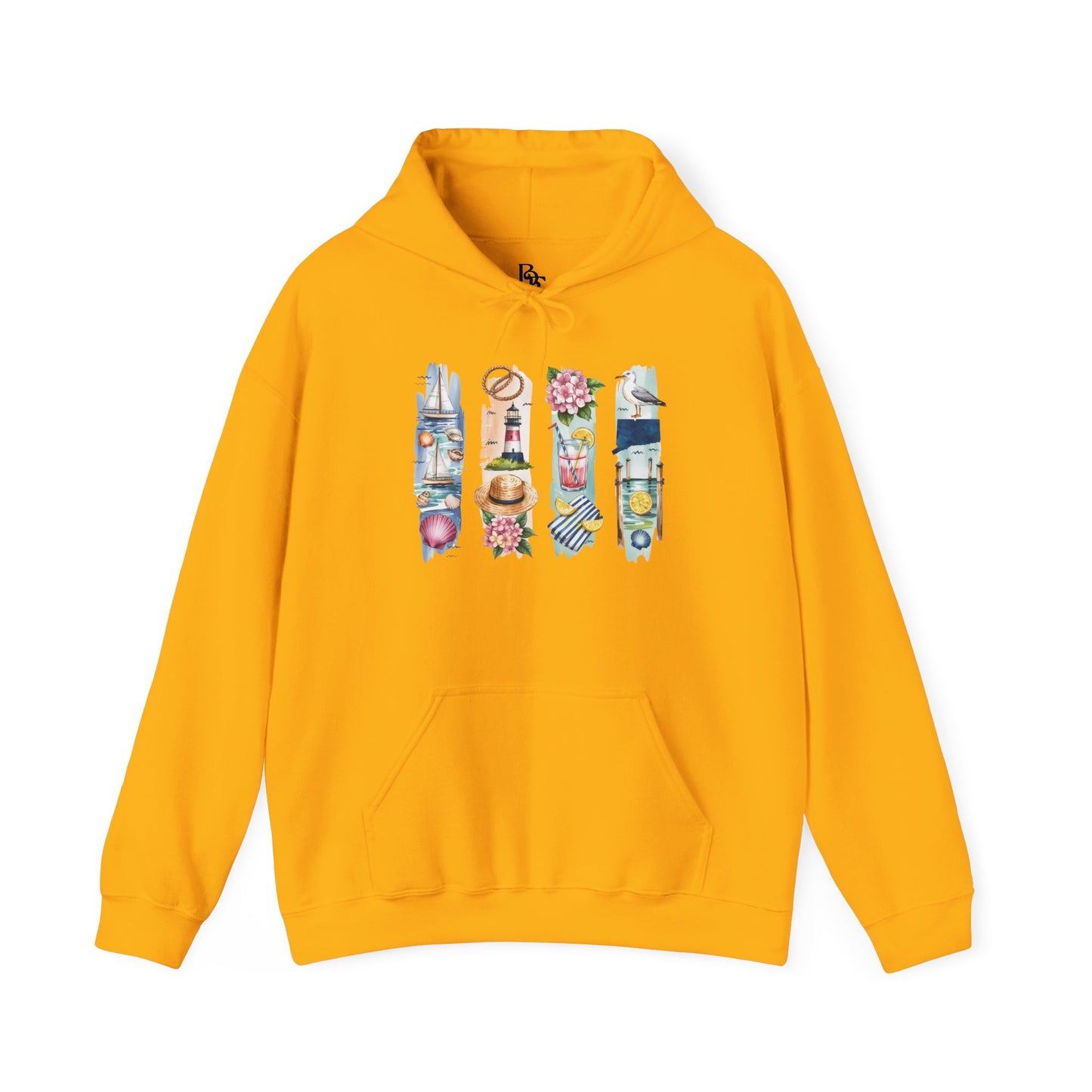Connecticut Nature Hoodie – Unisex Sweatshirt for Forest & Shoreline Lovers