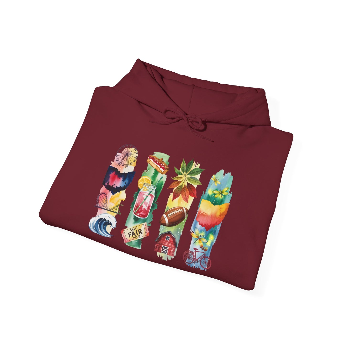 Ohio Nature Hoodie – Unisex Sweatshirt for Nature Lovers & Trail Explorers