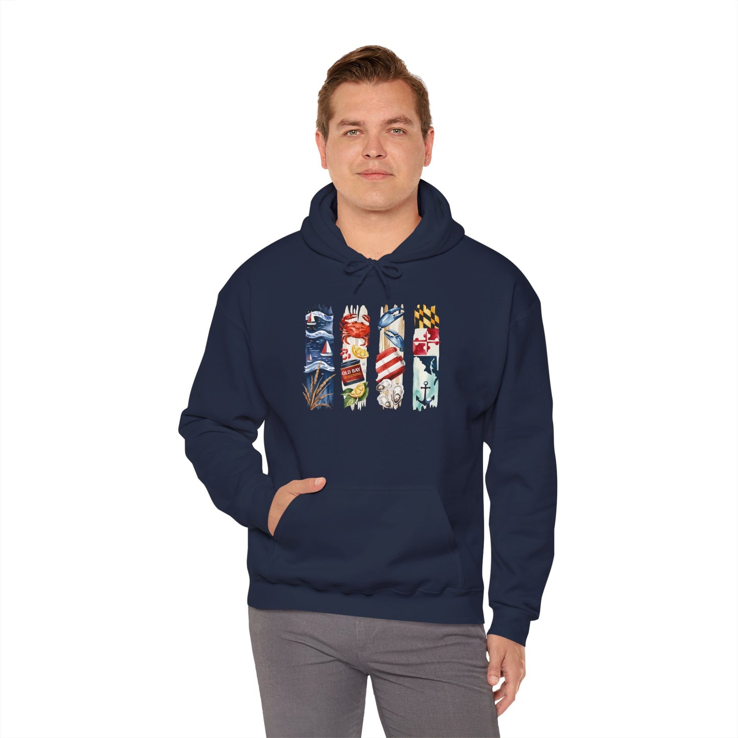 Maryland Nature Hoodie – Unisex Sweatshirt for Bay Lovers