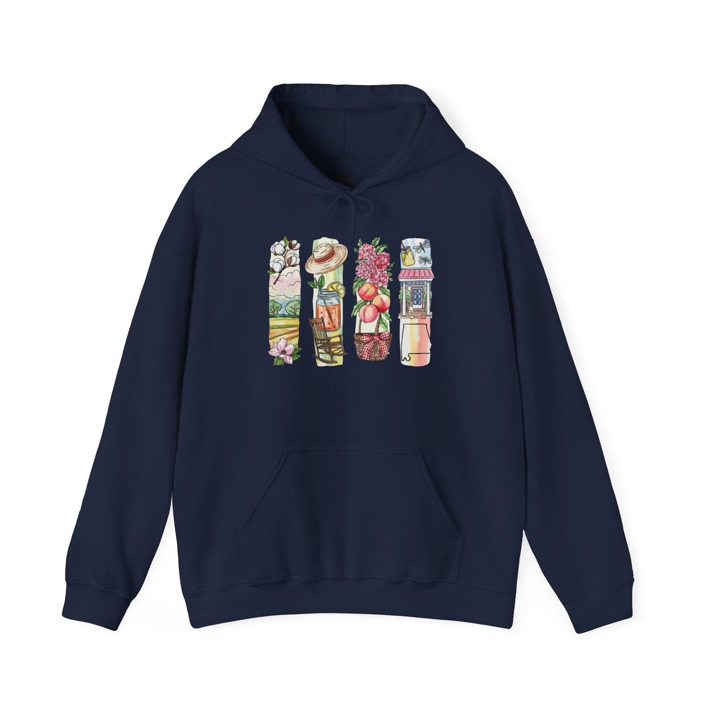 Alabama Nature Hoodie – Unisex Sweatshirt for Forest & River Explorers