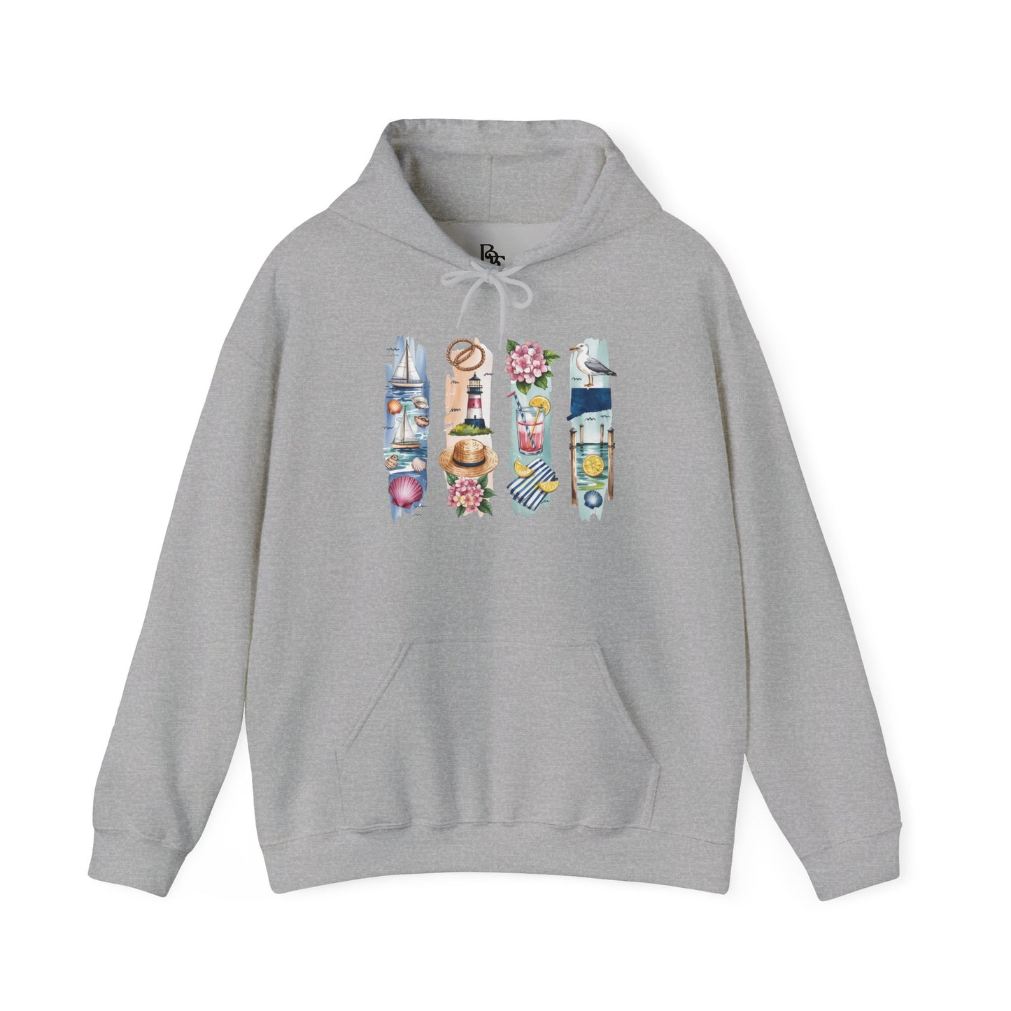 Connecticut Nature Hoodie – Unisex Sweatshirt for Forest & Shoreline Lovers