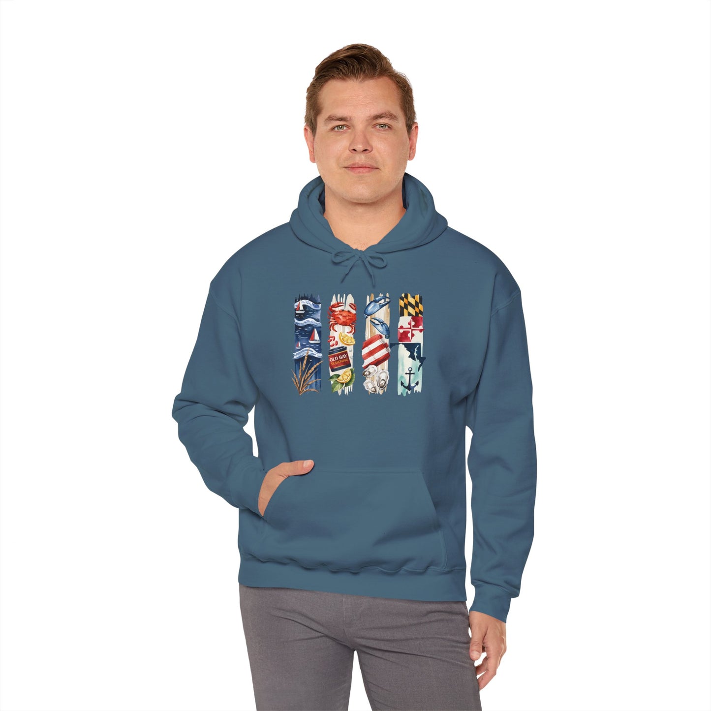 Maryland Nature Hoodie – Unisex Sweatshirt for Bay Lovers