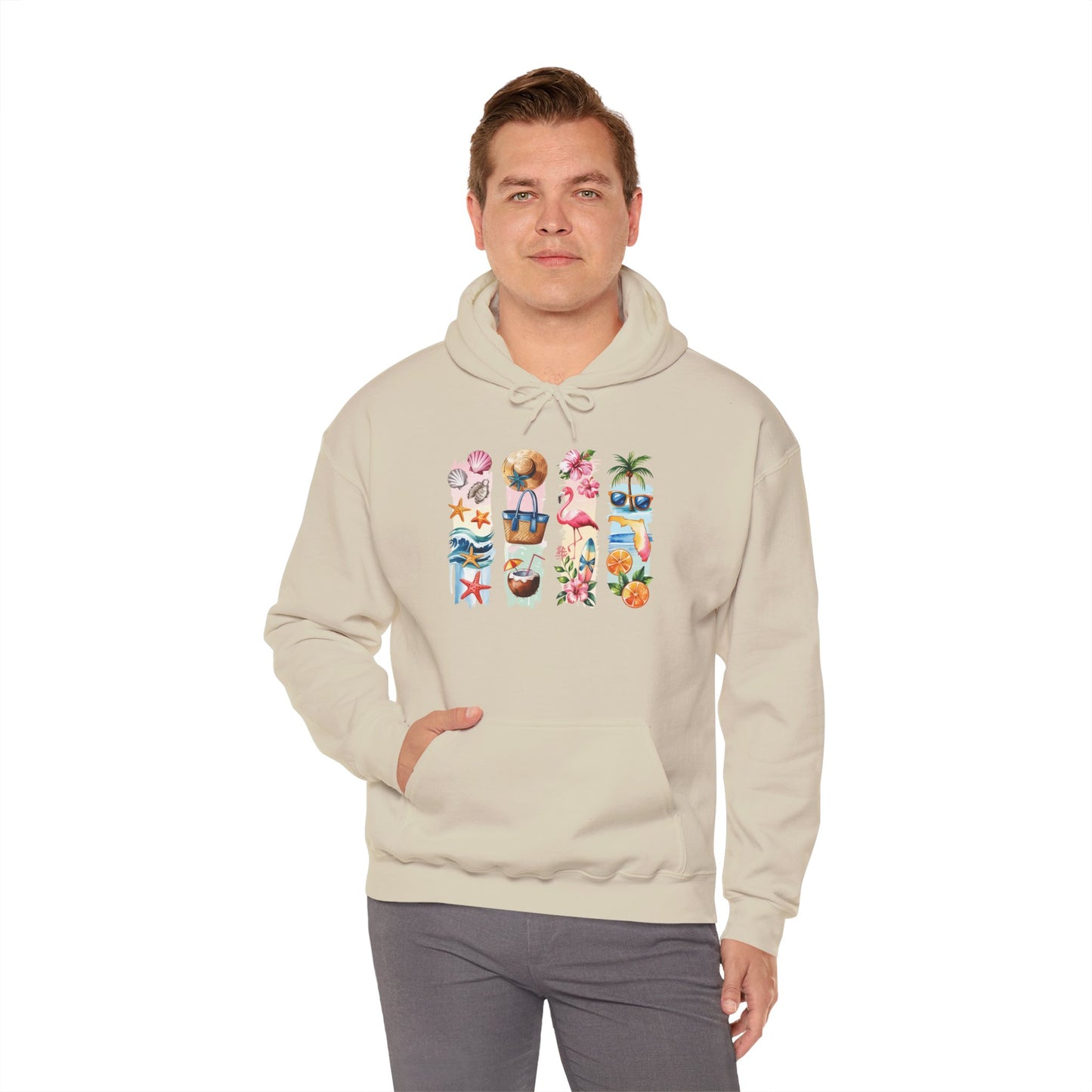 Florida Nature Hoodie – Unisex Sweatshirt for Beach Lovers
