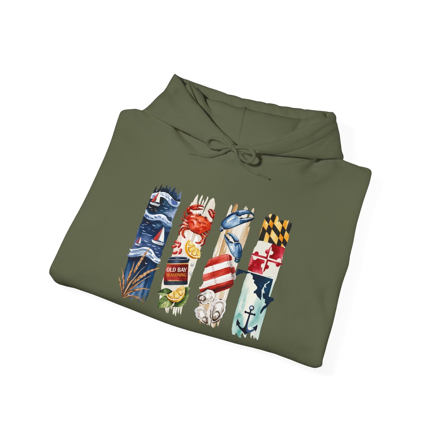 Maryland Nature Hoodie – Unisex Sweatshirt for Bay Lovers