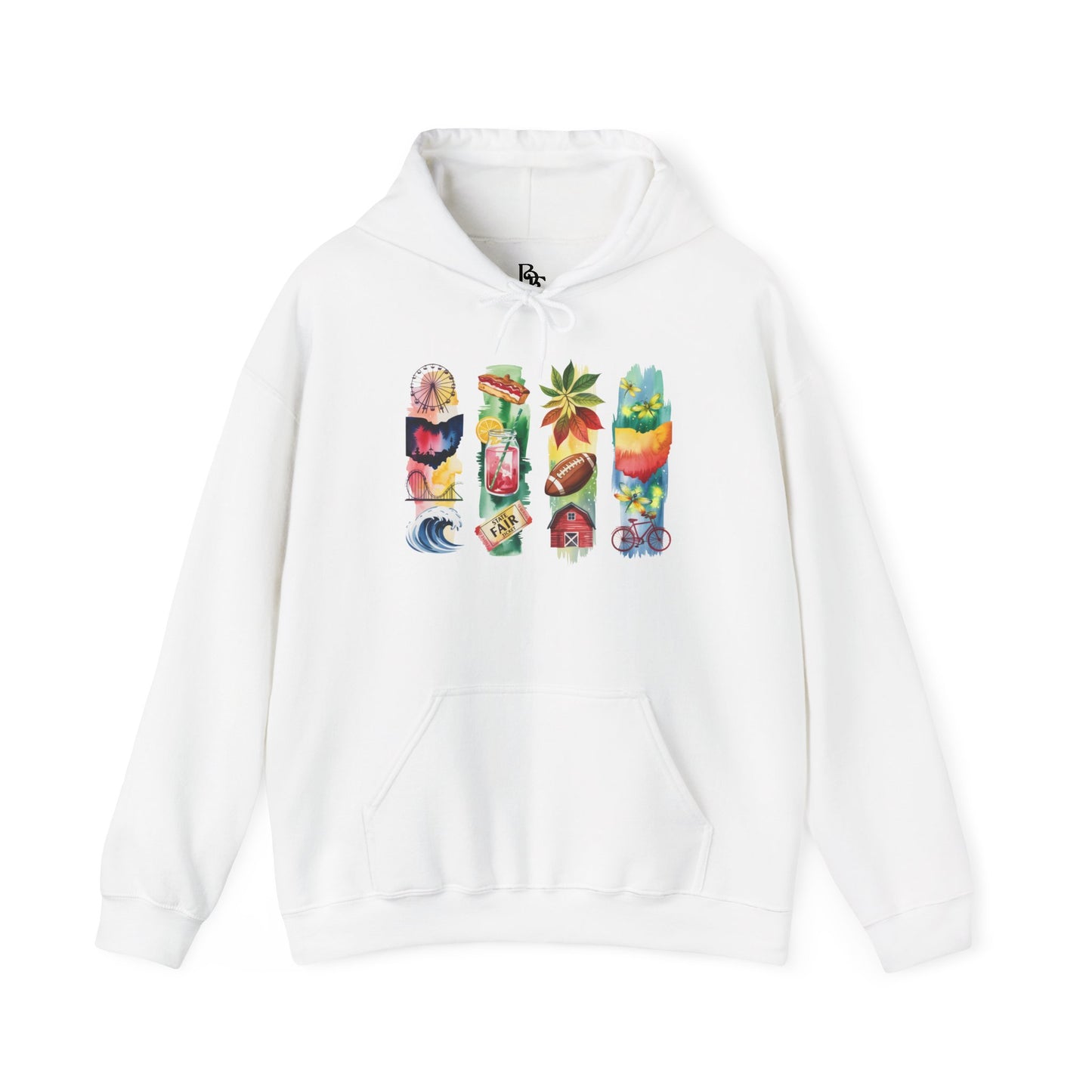 Ohio Nature Hoodie – Unisex Sweatshirt for Nature Lovers & Trail Explorers