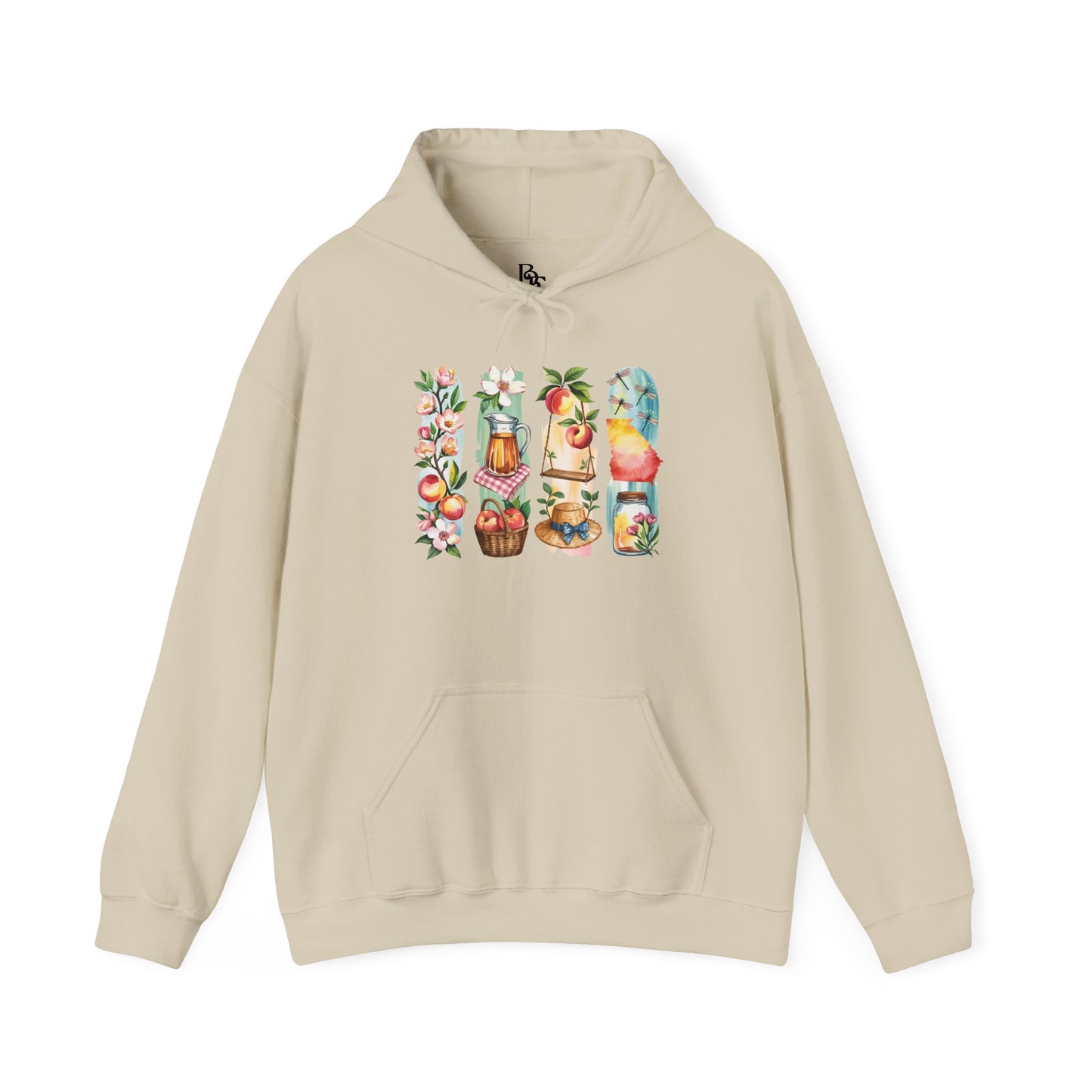 Georgia Nature Hoodie – Unisex Sweatshirt for Forest & Coastline Lovers