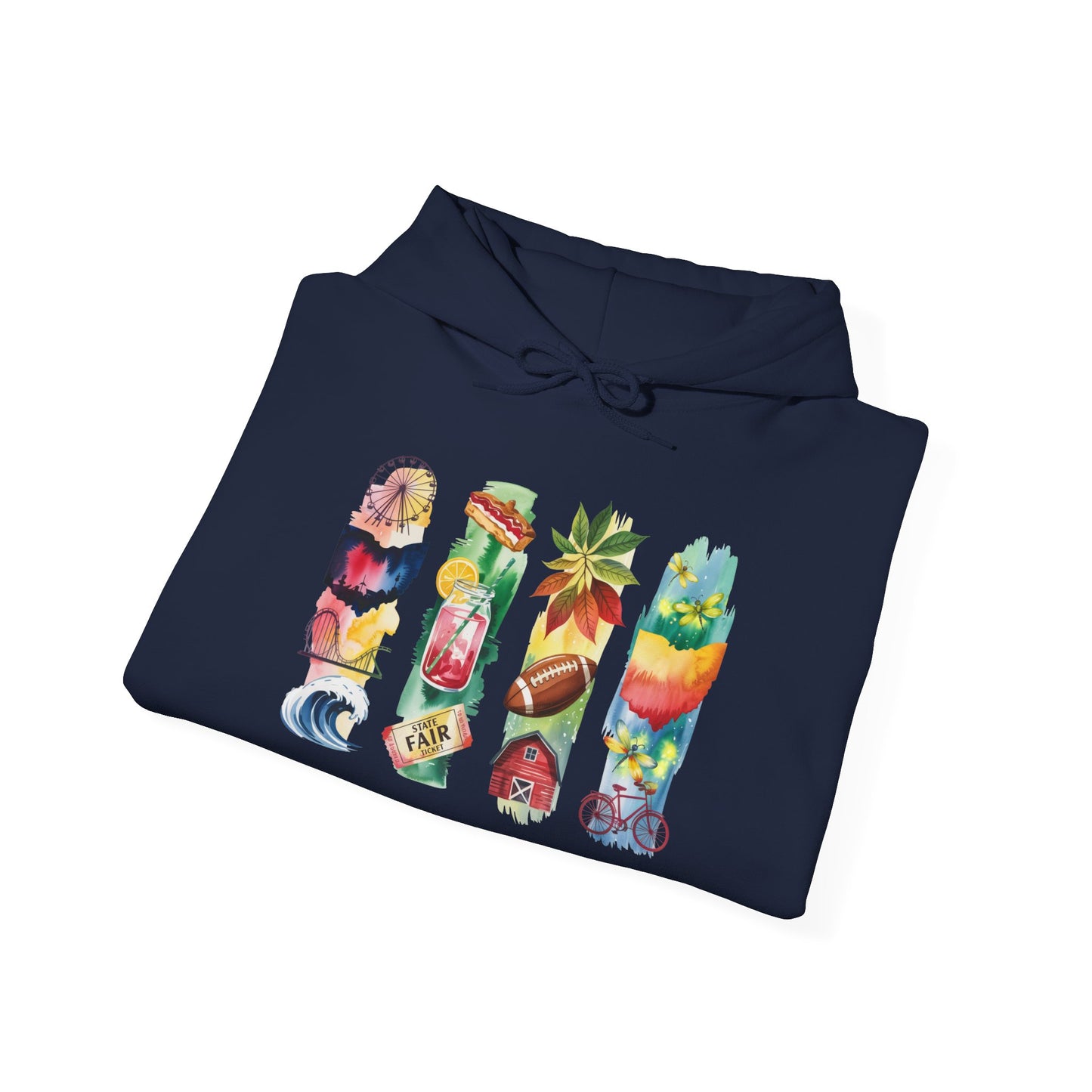 Ohio Nature Hoodie – Unisex Sweatshirt for Nature Lovers & Trail Explorers