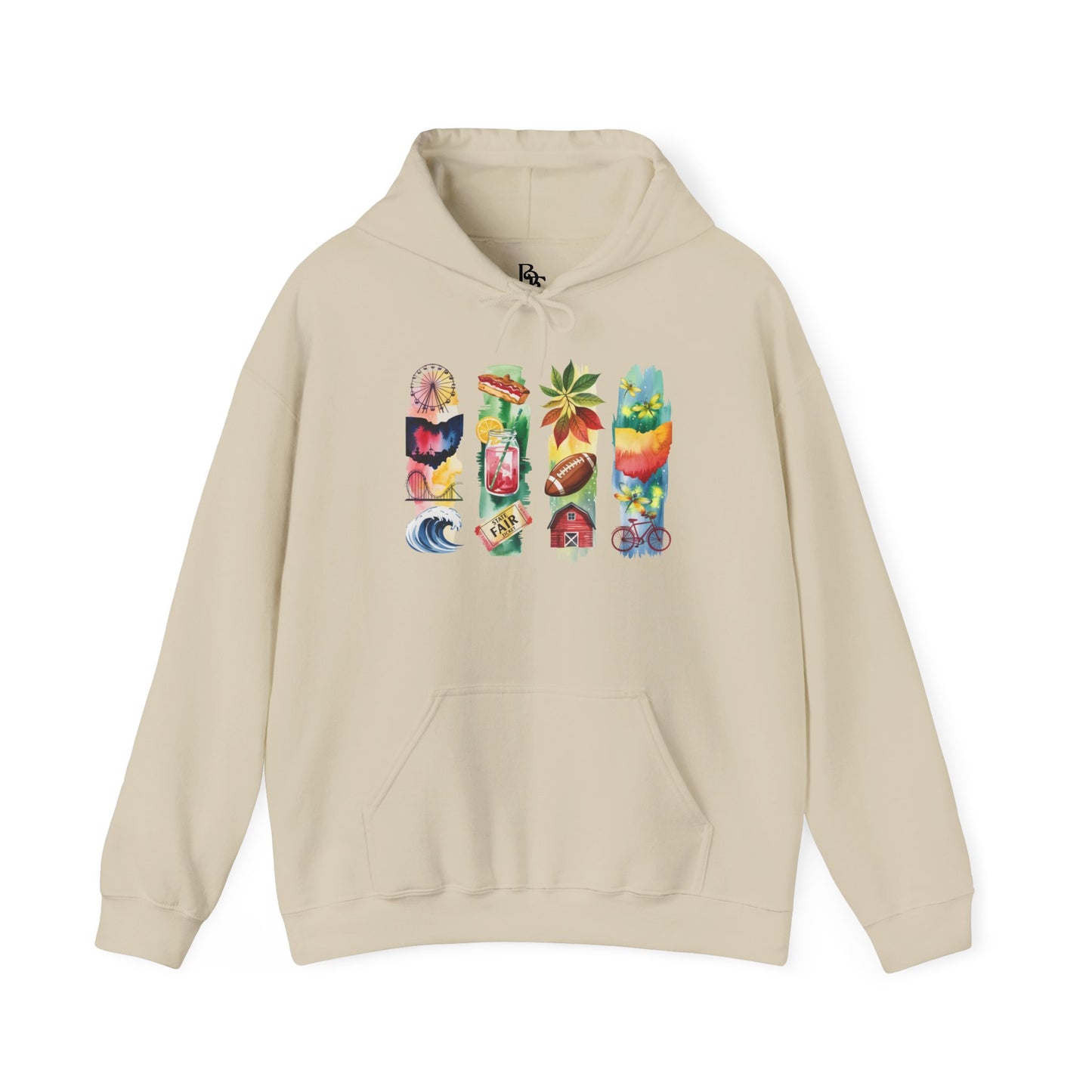 Ohio Nature Hoodie – Unisex Sweatshirt for Nature Lovers & Trail Explorers