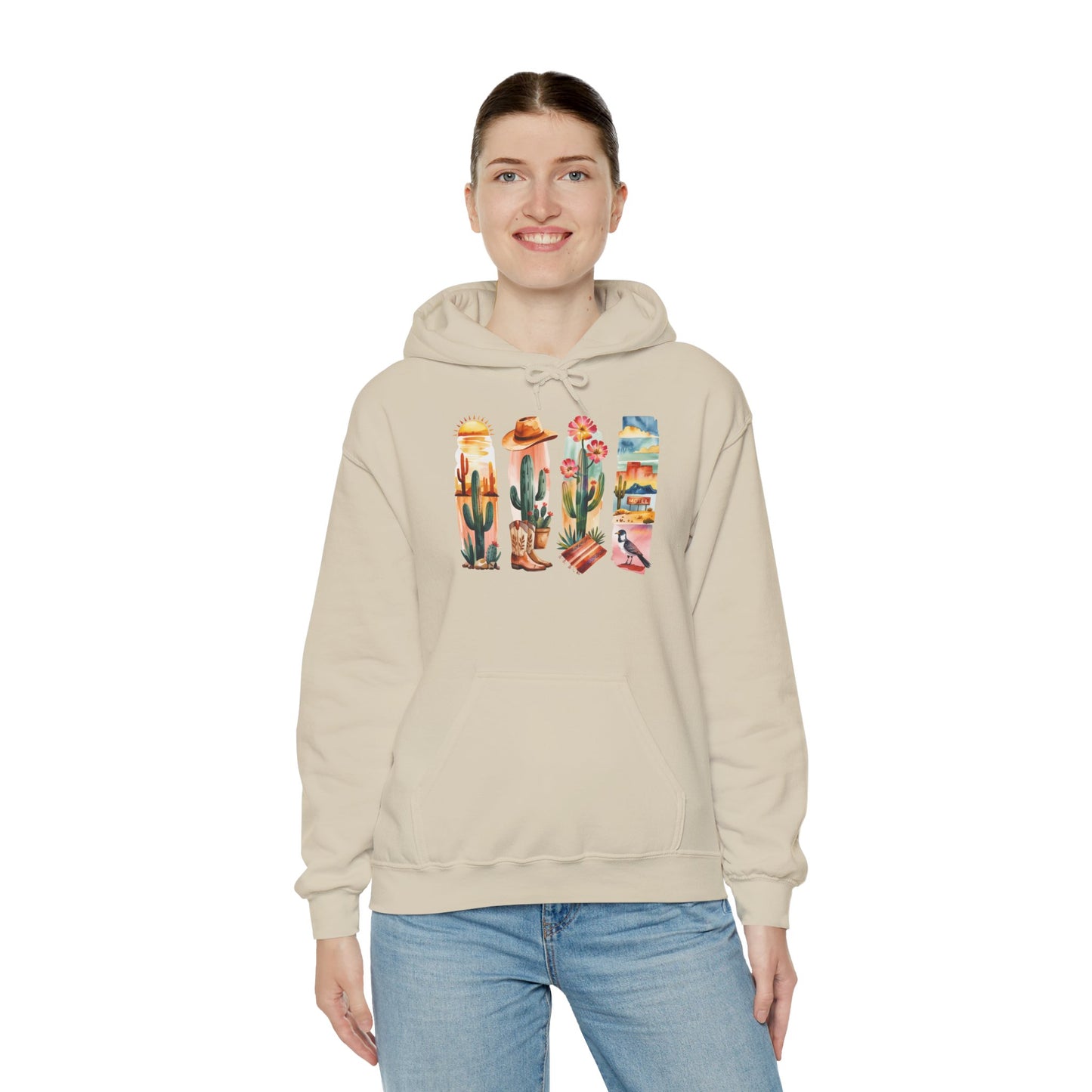 Arizona Nature Hoodie – Unisex Sweatshirt for Desert Lovers