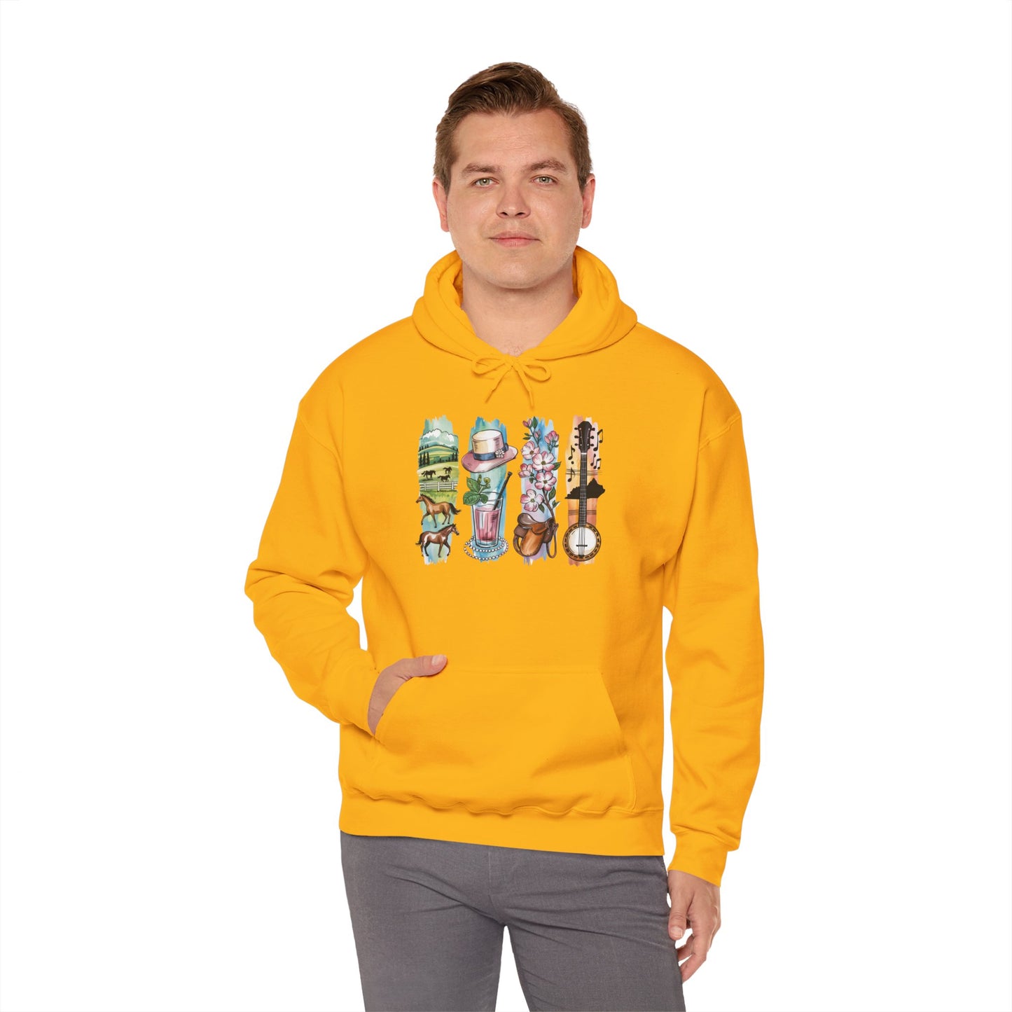 Kentucky Nature Hoodie – Unisex Sweatshirt for Trail & Tradition Lovers