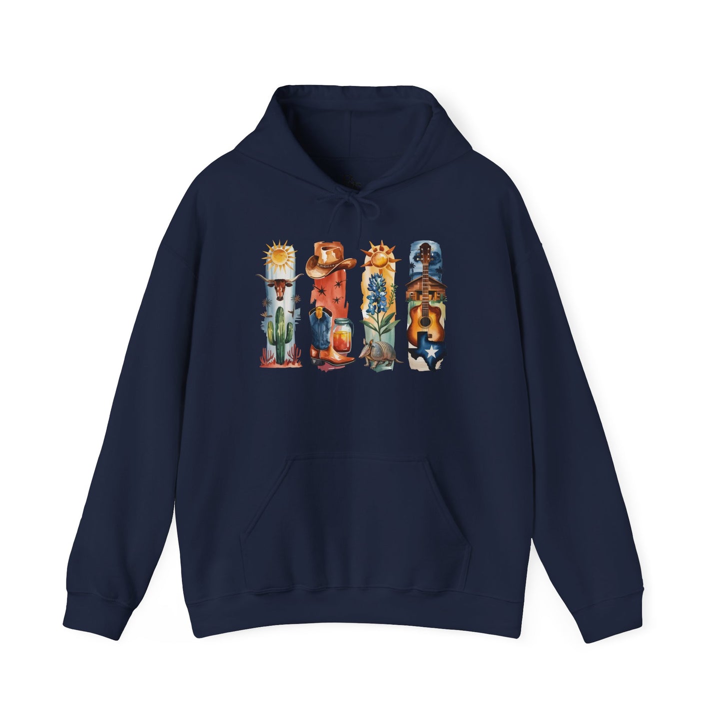 Texas Nature Hoodie – Unisex Lone Sweatshirt for Desert & Hill Country Lovers