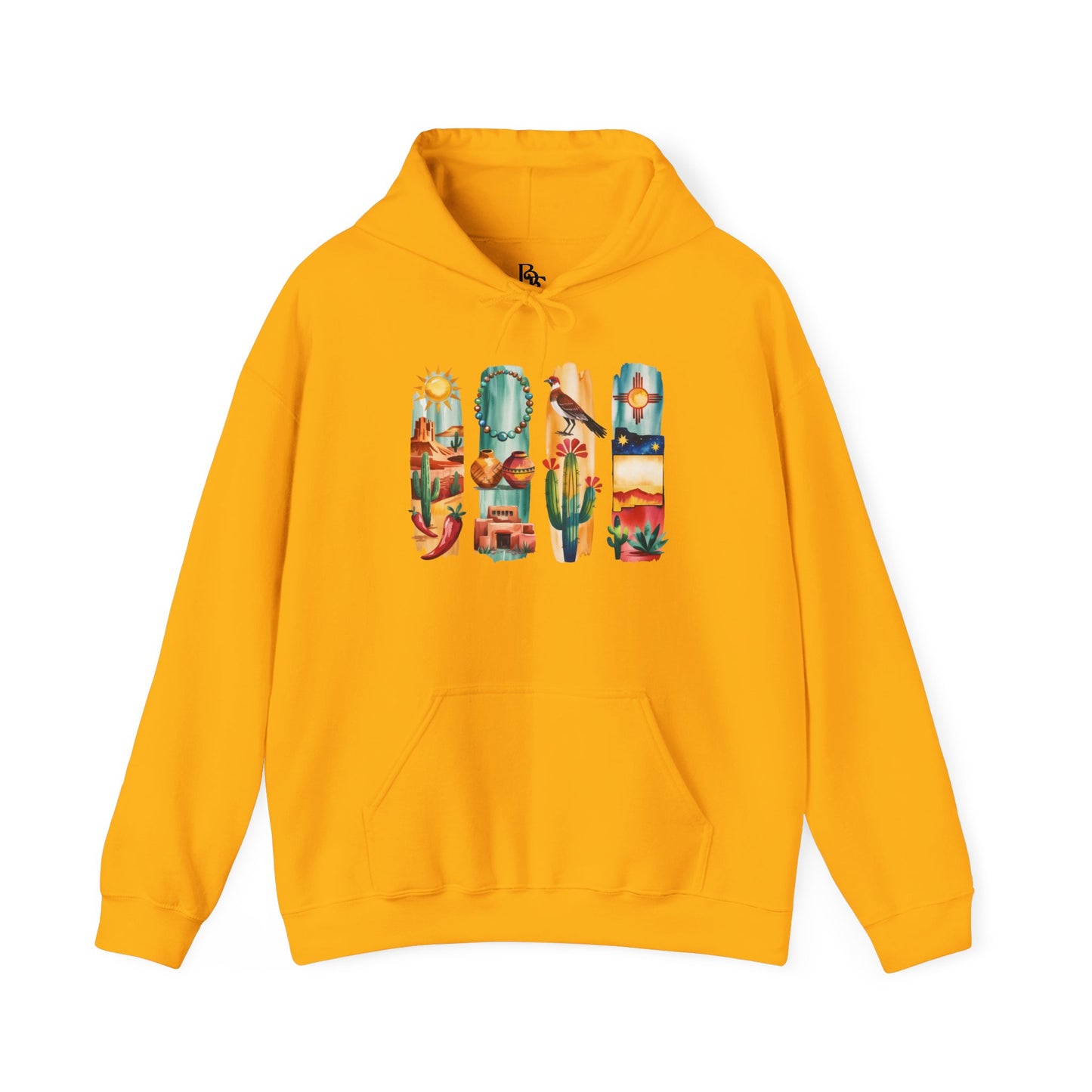 New Mexico Nature Hoodie – Unisex Sweatshirt for Desert & Mountain Lovers