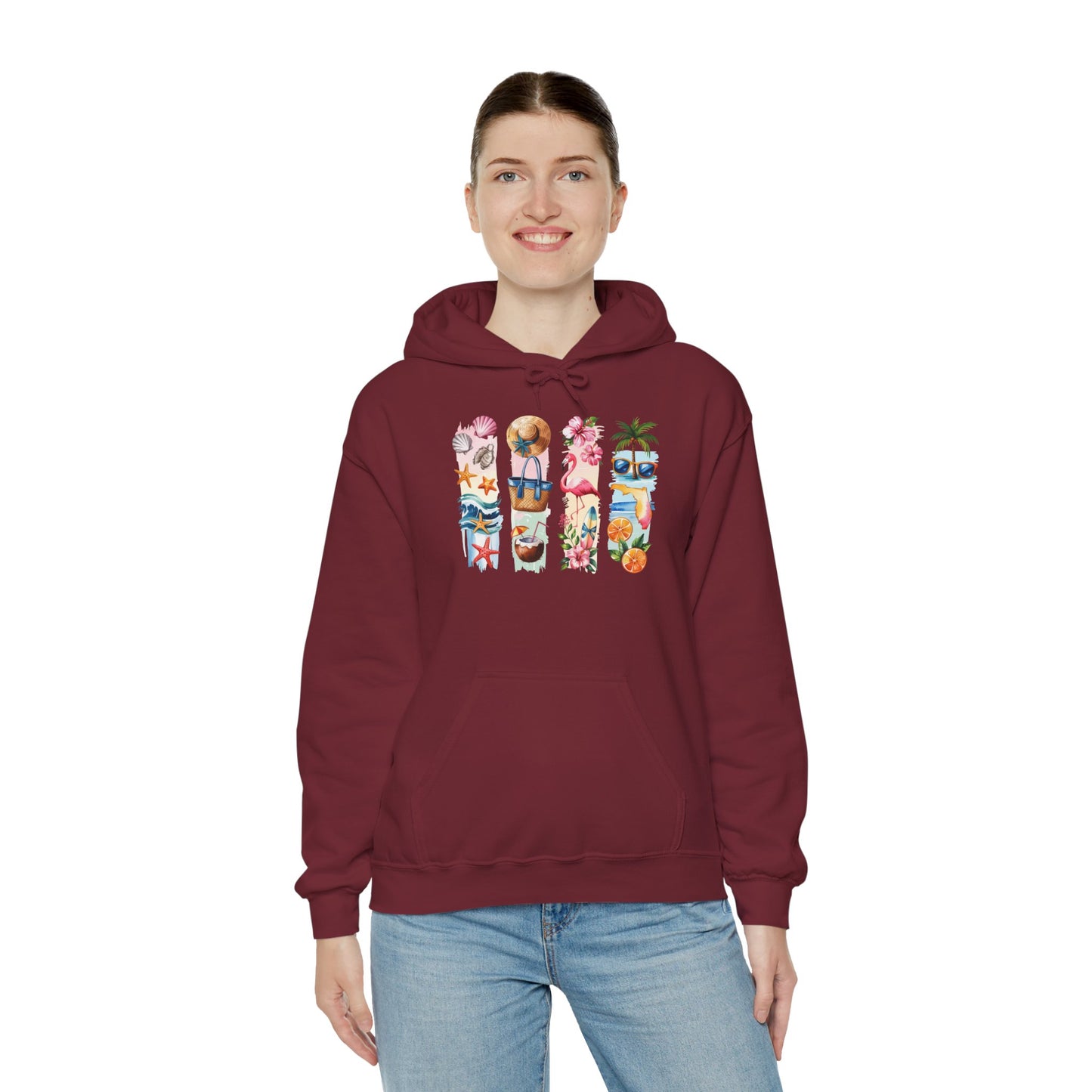 Florida Nature Hoodie – Unisex Sweatshirt for Beach Lovers