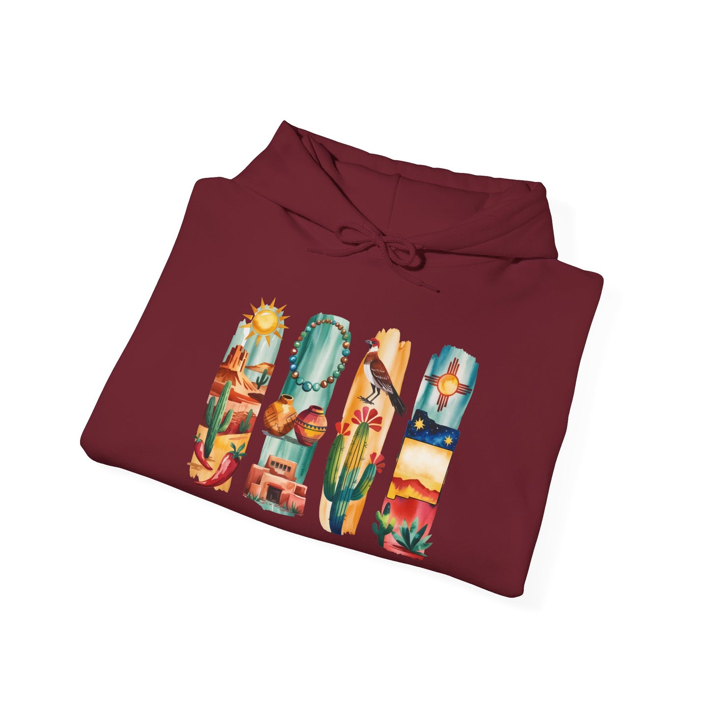 New Mexico Nature Hoodie – Unisex Sweatshirt for Desert & Mountain Lovers