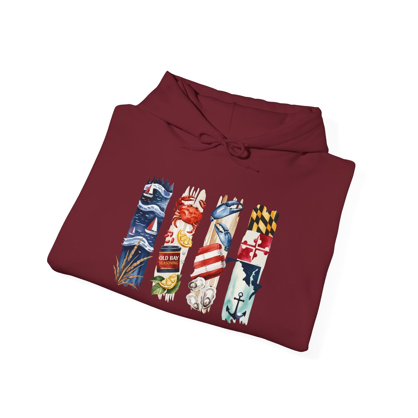 Maryland Nature Hoodie – Unisex Sweatshirt for Bay Lovers