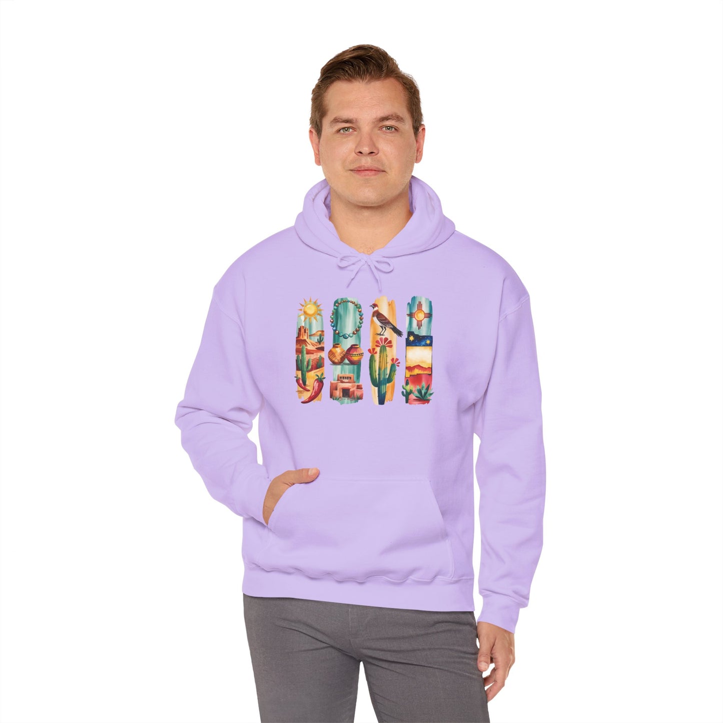 New Mexico Nature Hoodie – Unisex Sweatshirt for Desert & Mountain Lovers