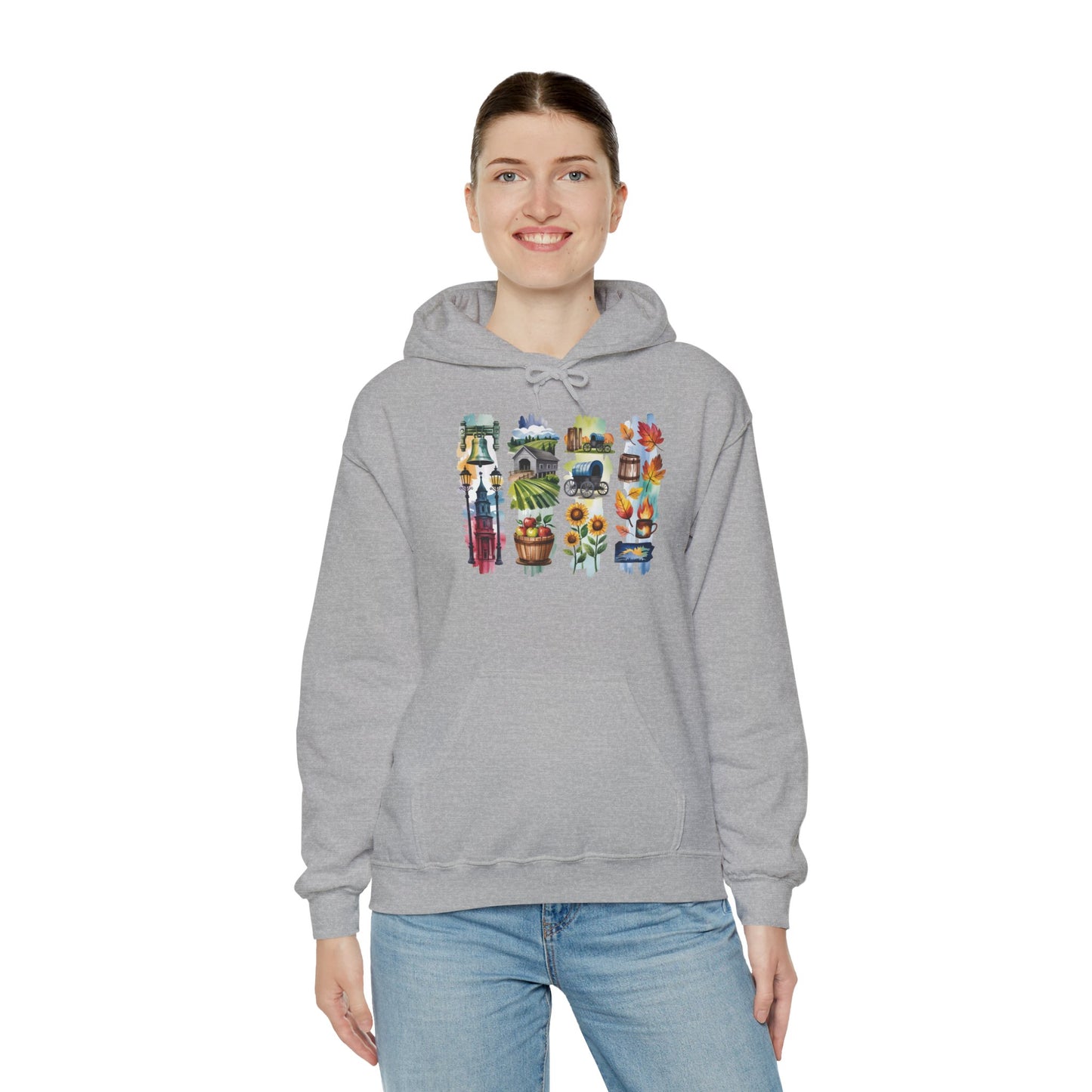 Pennsylvania Nature Hoodie – Unisex Sweatshirt for Hikers & Outdoor Enthusiasts