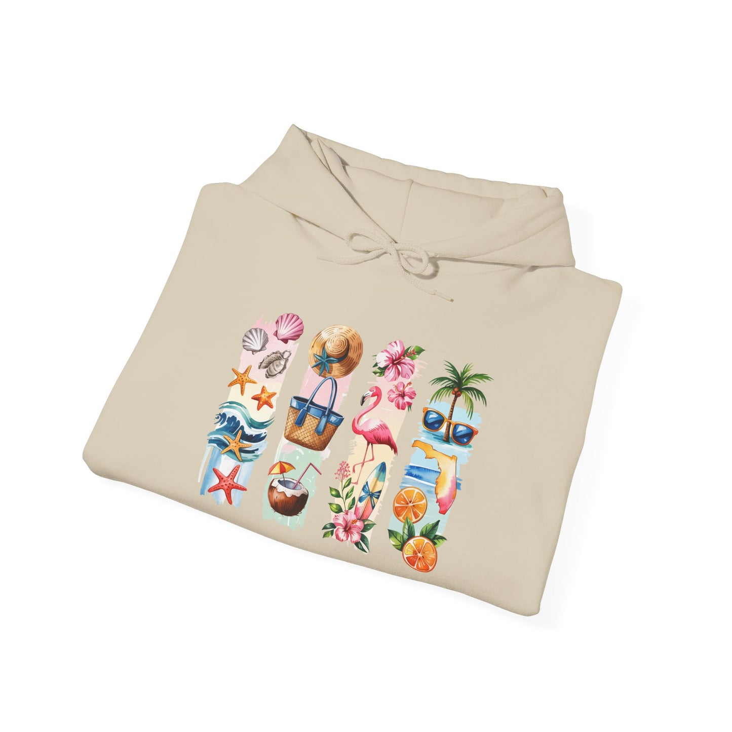Florida Nature Hoodie – Unisex Sweatshirt for Beach Lovers