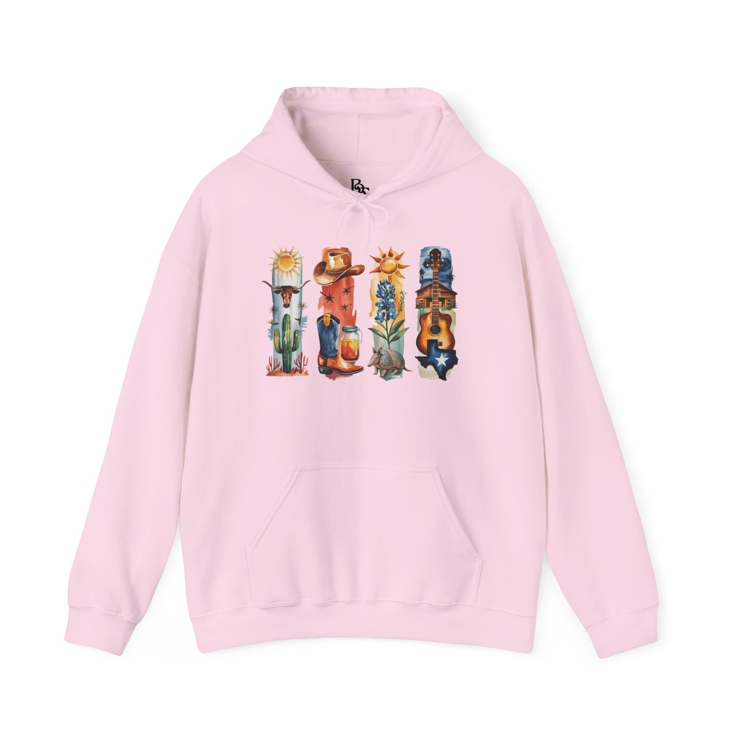 Texas Nature Hoodie – Unisex Lone Sweatshirt for Desert & Hill Country Lovers