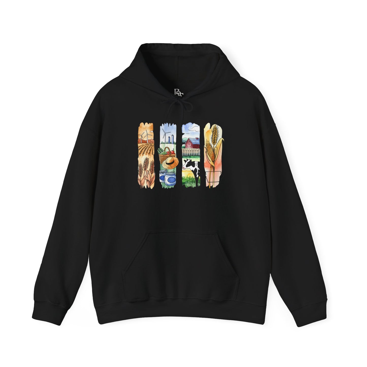 Iowa Nature Hoodie – Unisex Sweatshirt for Lounging or Exploring