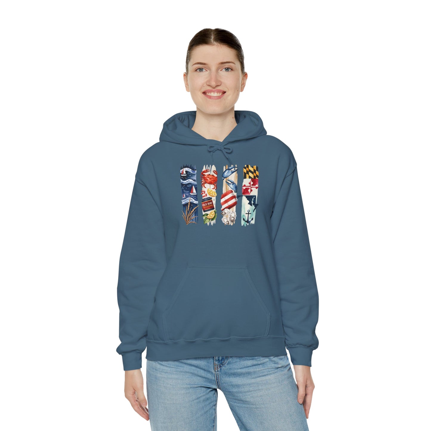 Maryland Nature Hoodie – Unisex Sweatshirt for Bay Lovers