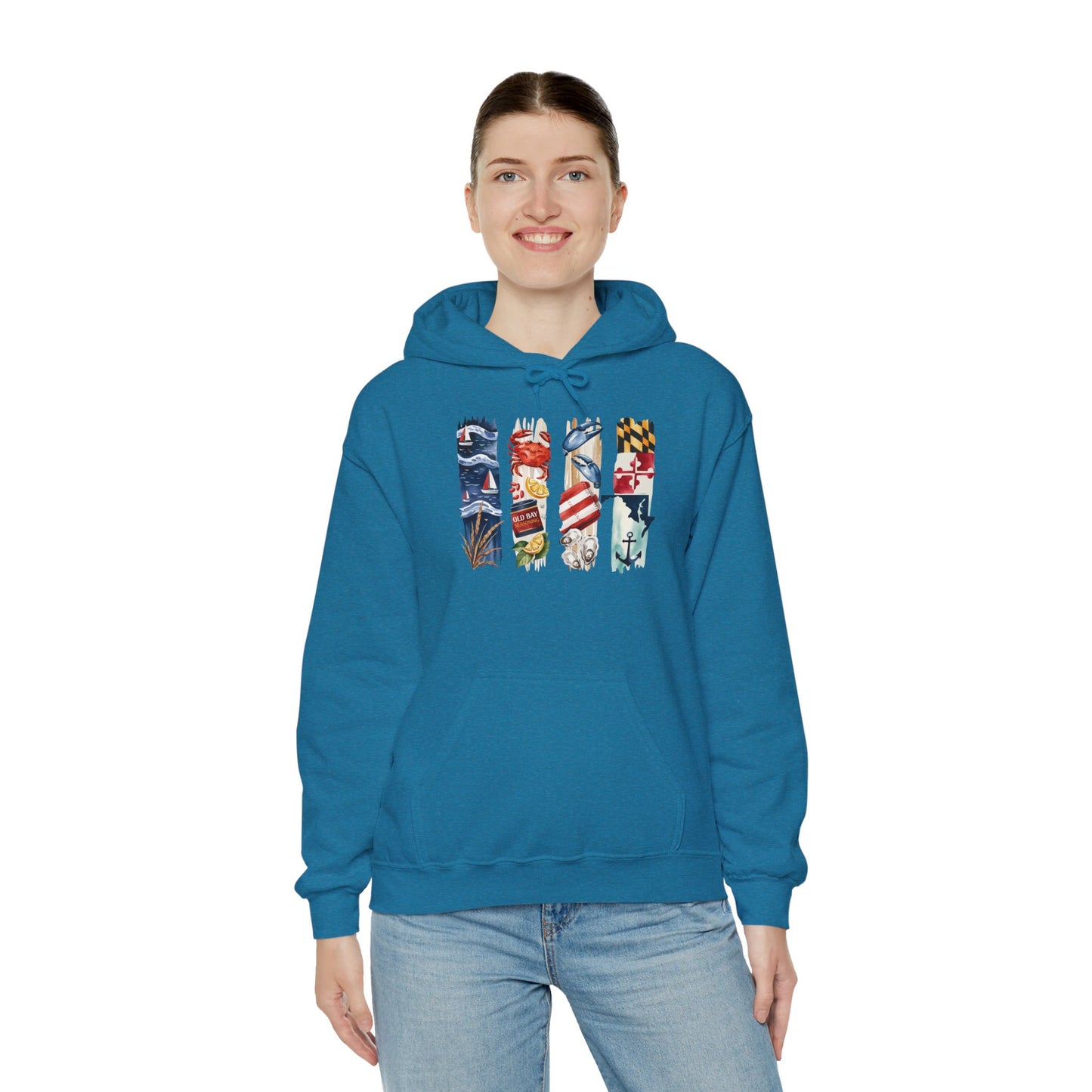Maryland Nature Hoodie – Unisex Sweatshirt for Bay Lovers