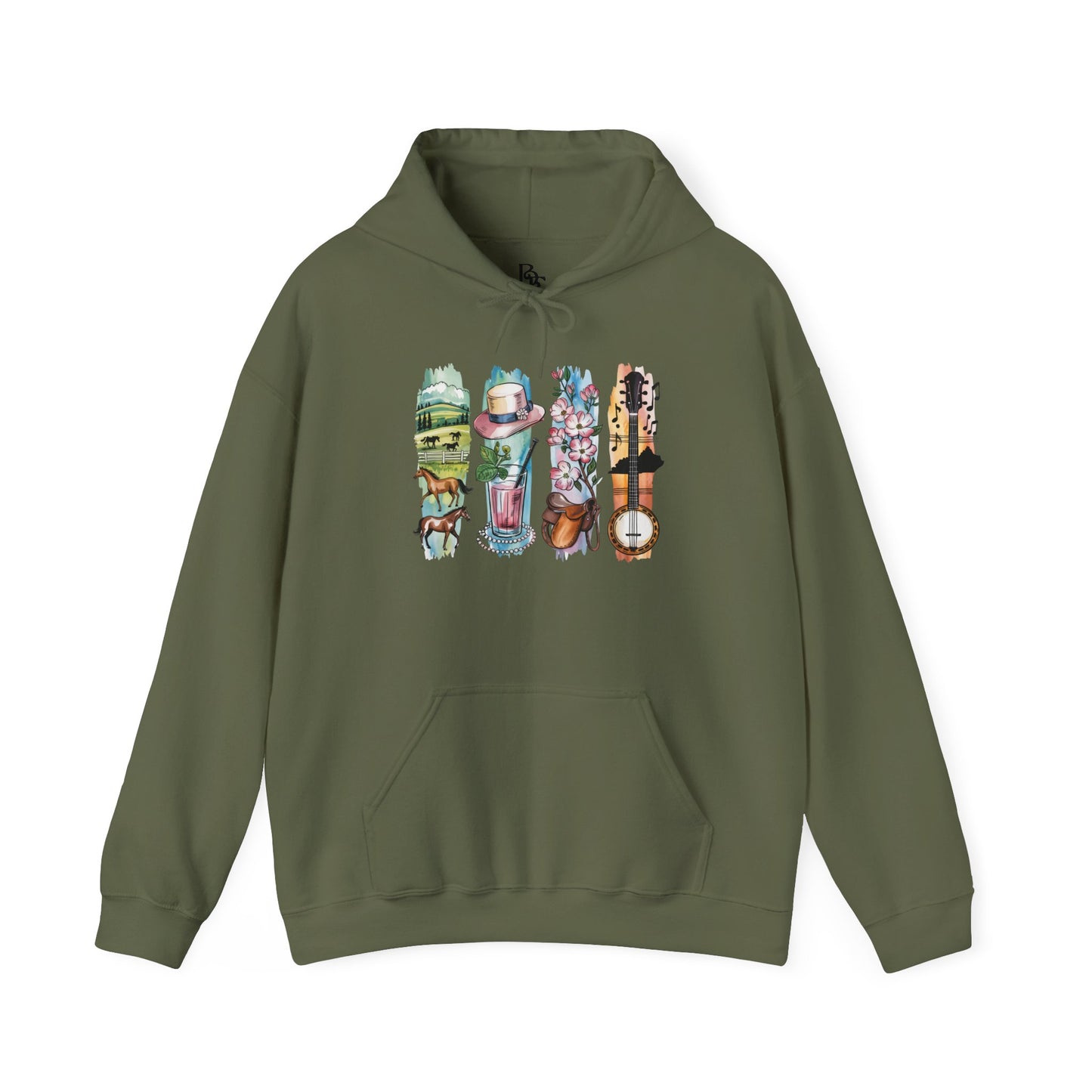 Kentucky Nature Hoodie – Unisex Sweatshirt for Trail & Tradition Lovers