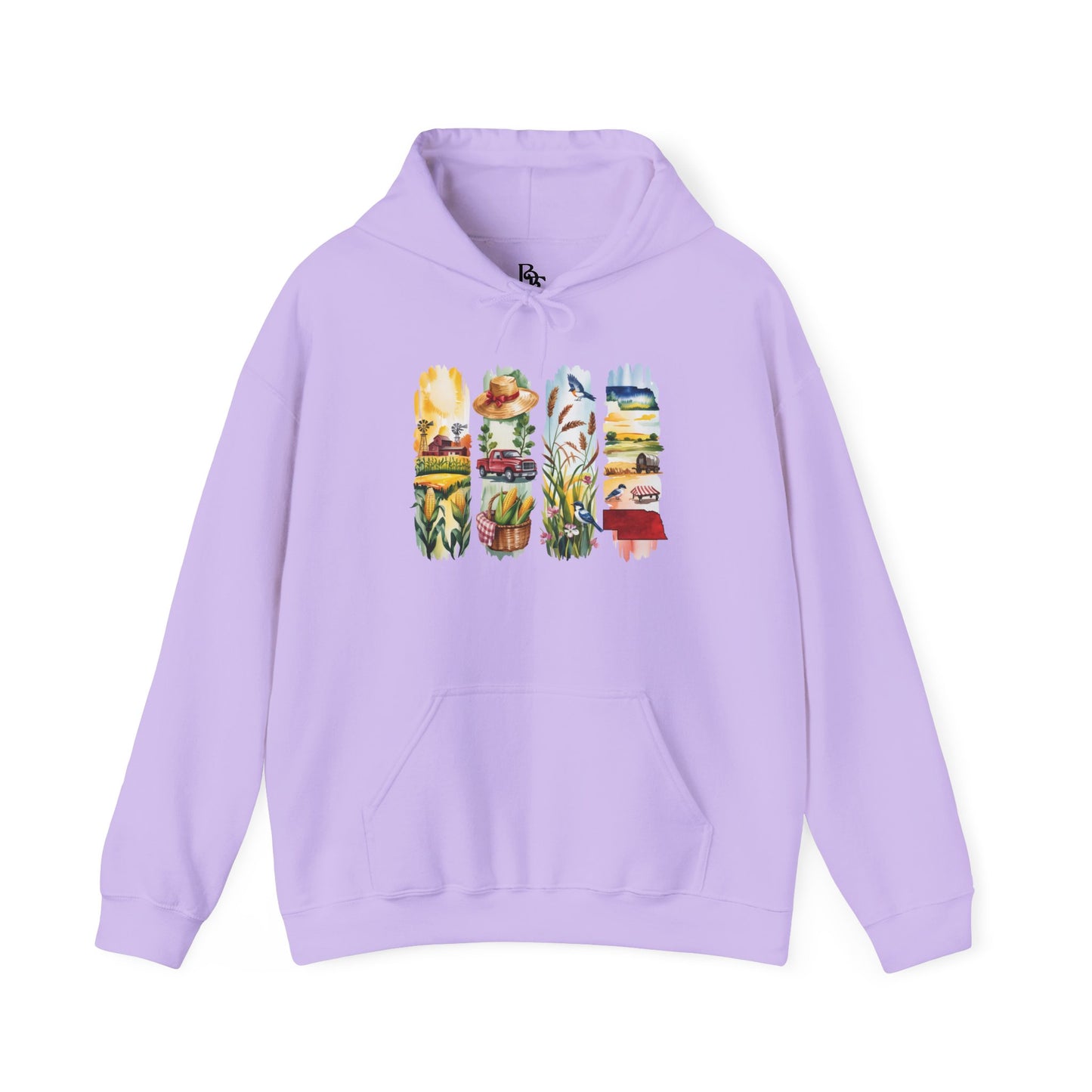 Nebraska Nature Hoodie – Unisex Sweatshirt for Prairie & Plains Explorers