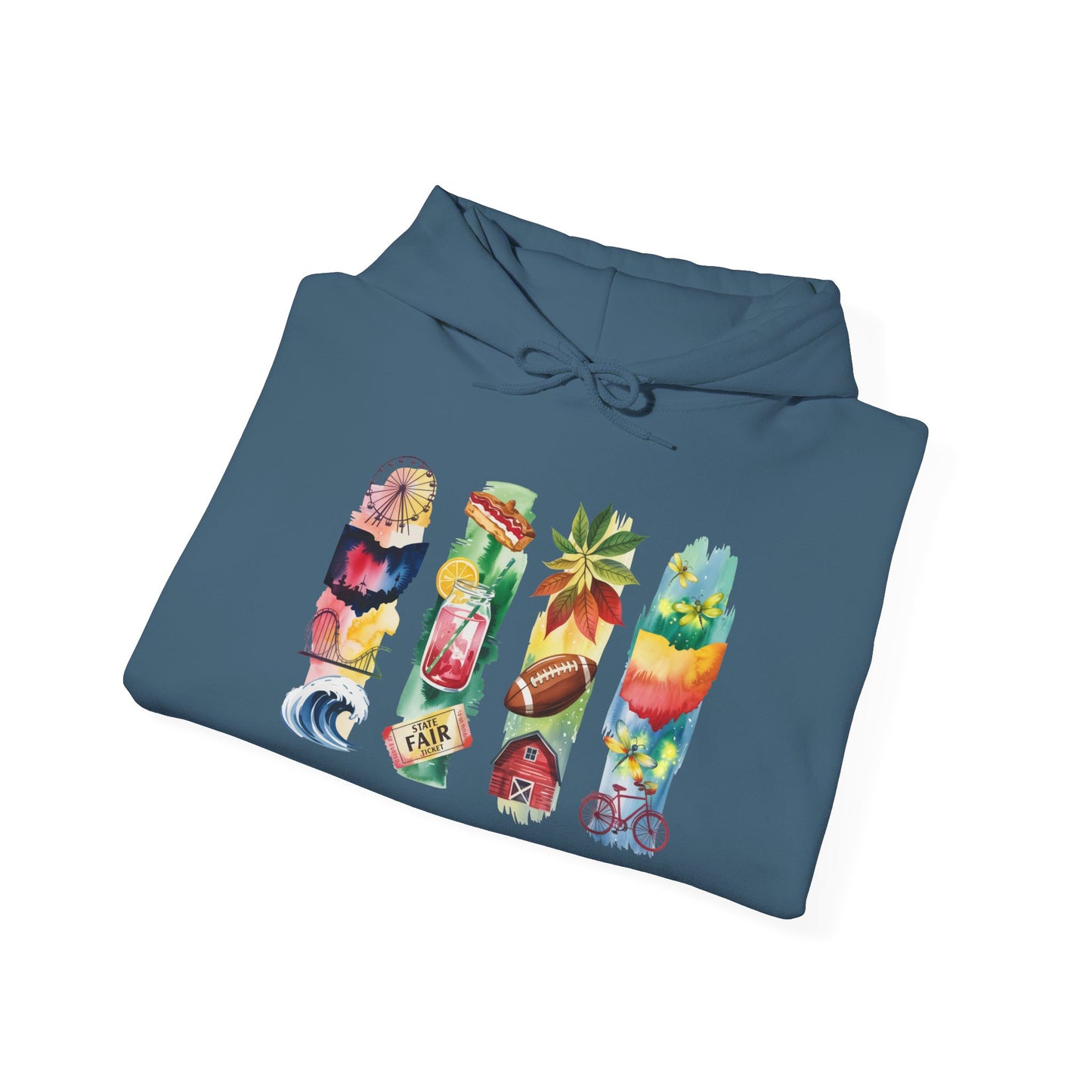 Ohio Nature Hoodie – Unisex Sweatshirt for Nature Lovers & Trail Explorers
