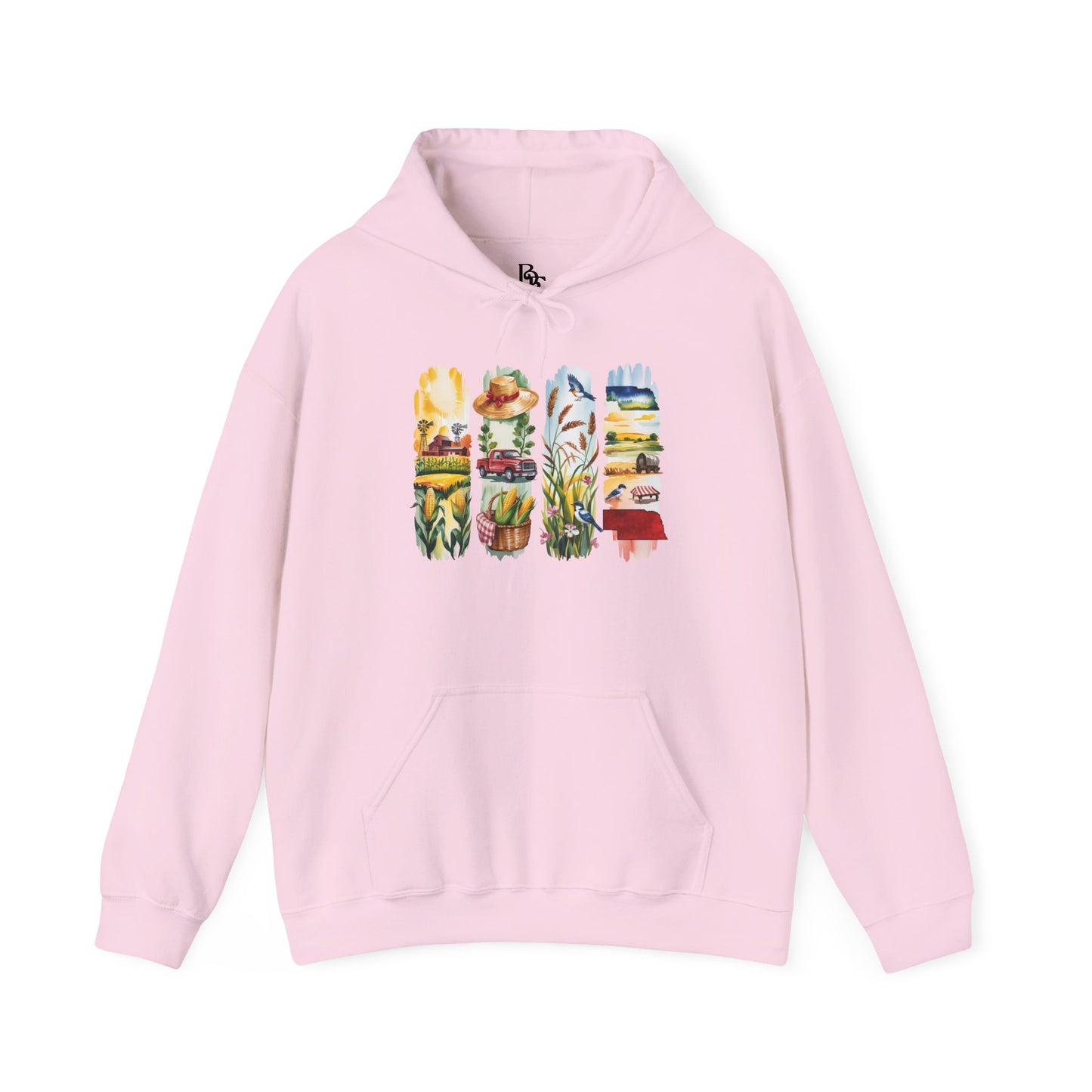 Nebraska Nature Hoodie – Unisex Sweatshirt for Prairie & Plains Explorers