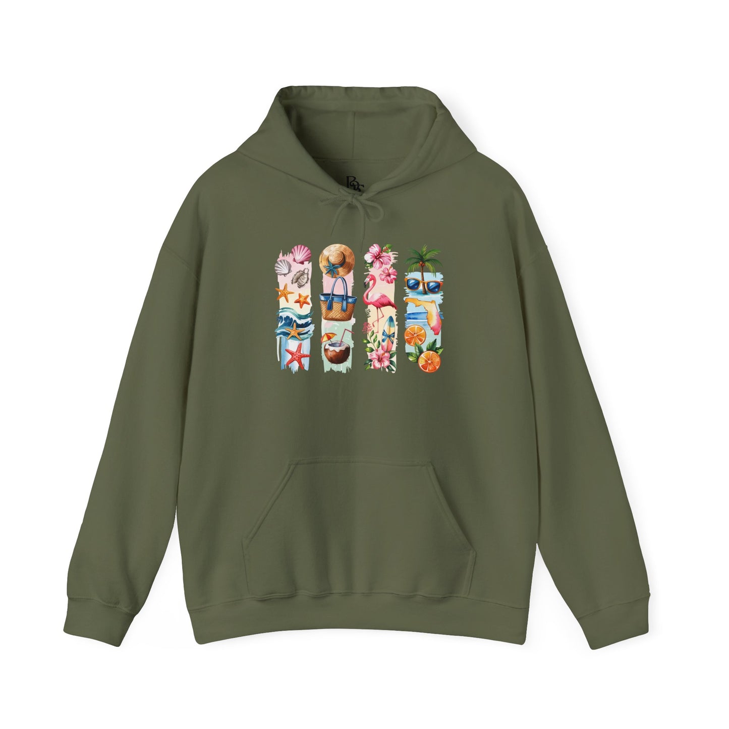 Florida Nature Hoodie – Unisex Sweatshirt for Beach Lovers