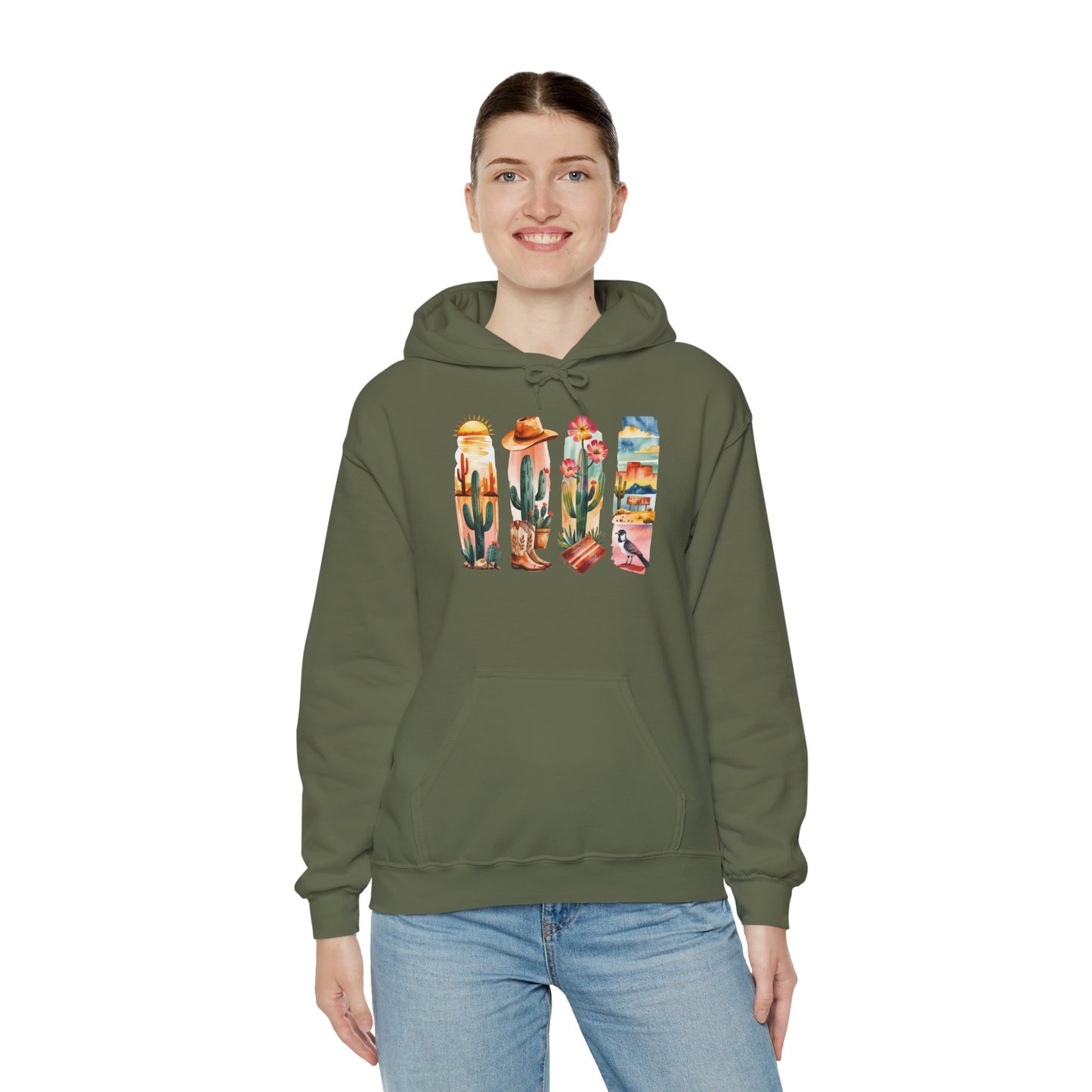 Arizona Nature Hoodie – Unisex Sweatshirt for Desert Lovers
