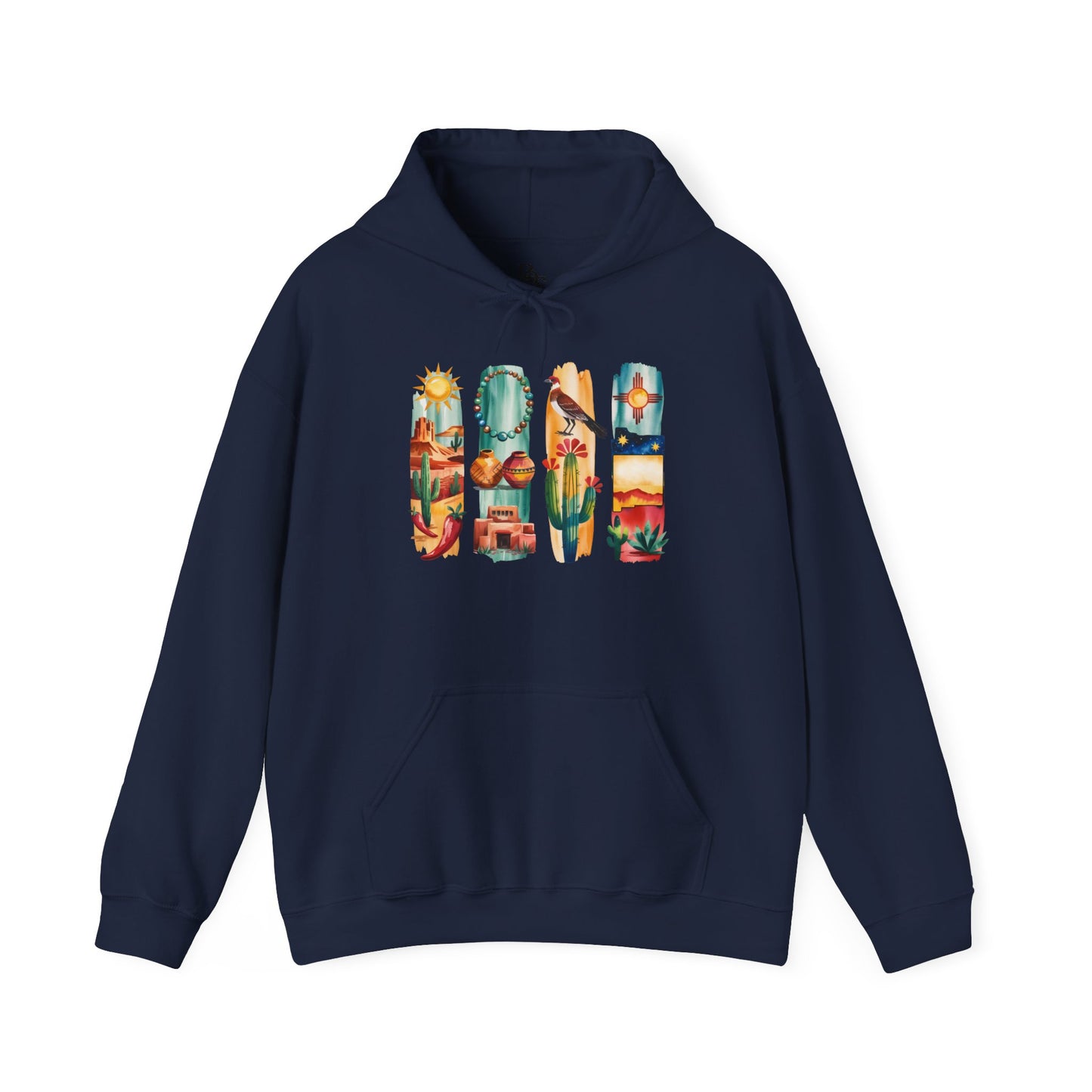 New Mexico Nature Hoodie – Unisex Sweatshirt for Desert & Mountain Lovers