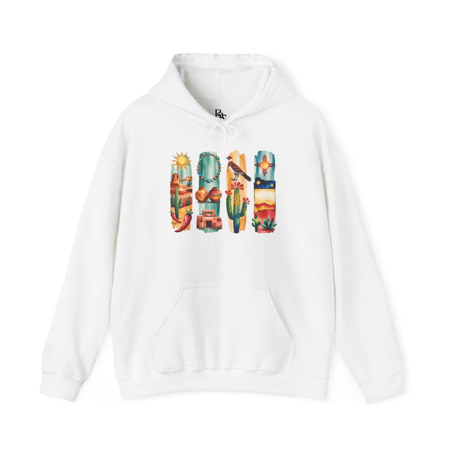 New Mexico Nature Hoodie – Unisex Sweatshirt for Desert & Mountain Lovers