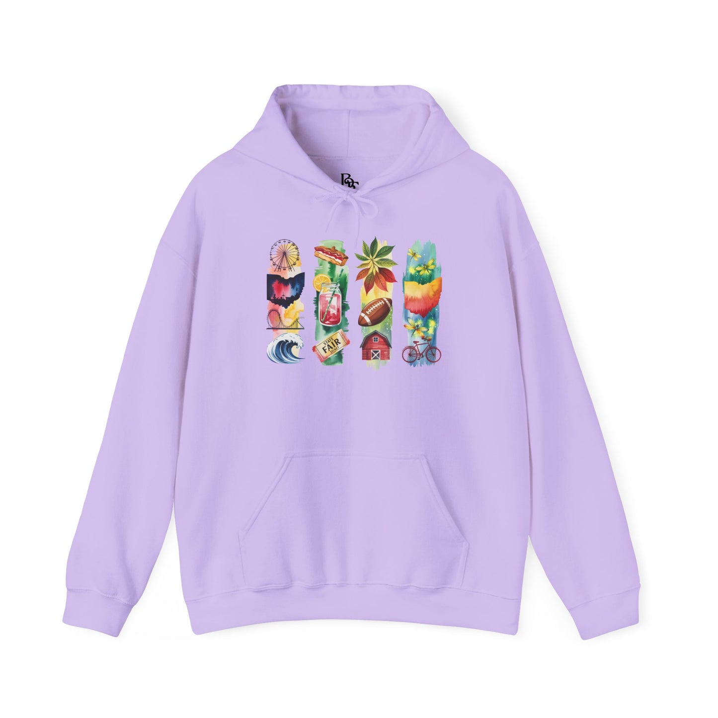 Ohio Nature Hoodie – Unisex Sweatshirt for Nature Lovers & Trail Explorers