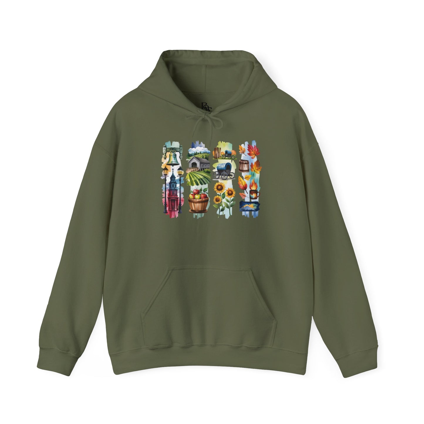 Pennsylvania Nature Hoodie – Unisex Sweatshirt for Hikers & Outdoor Enthusiasts