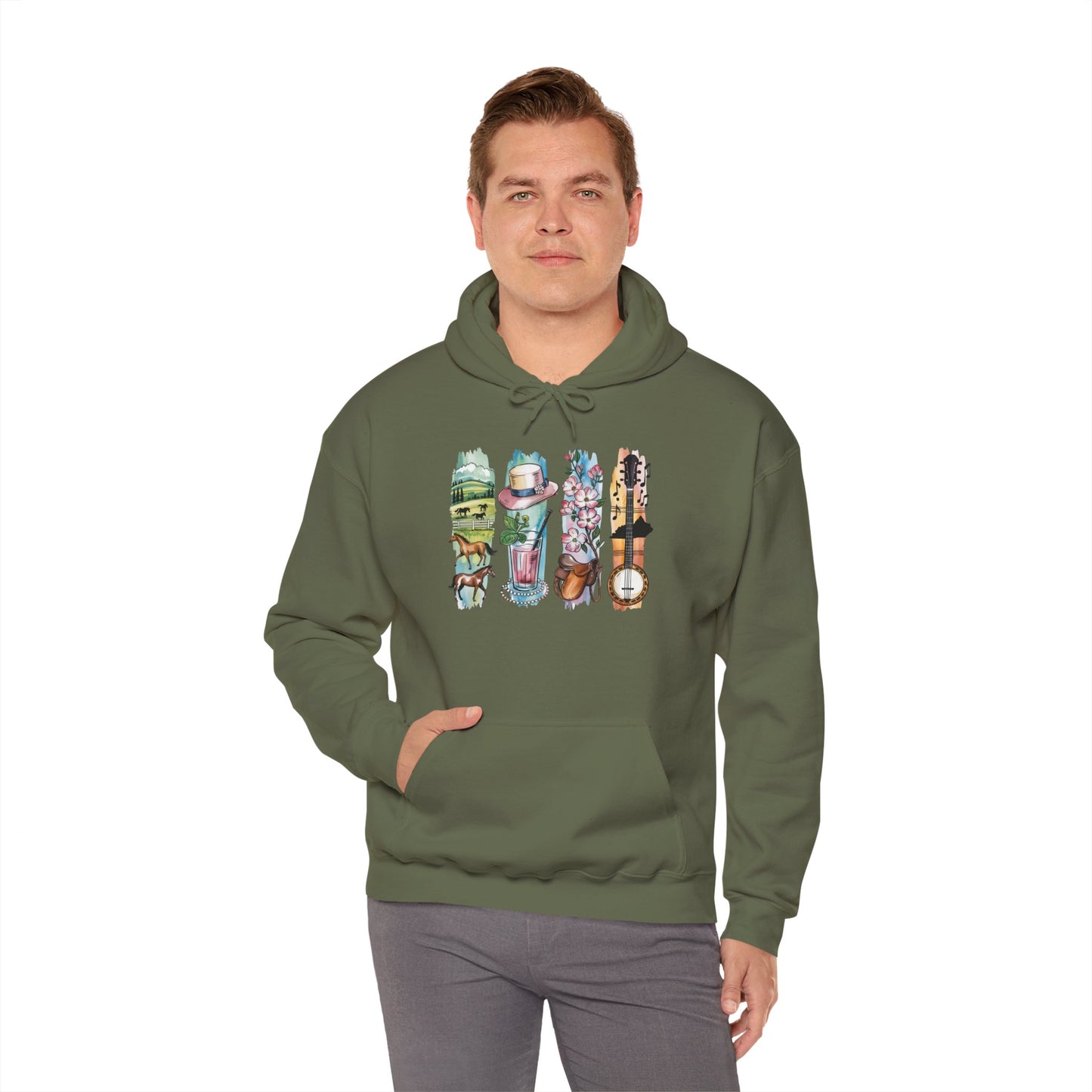Kentucky Nature Hoodie – Unisex Sweatshirt for Trail & Tradition Lovers