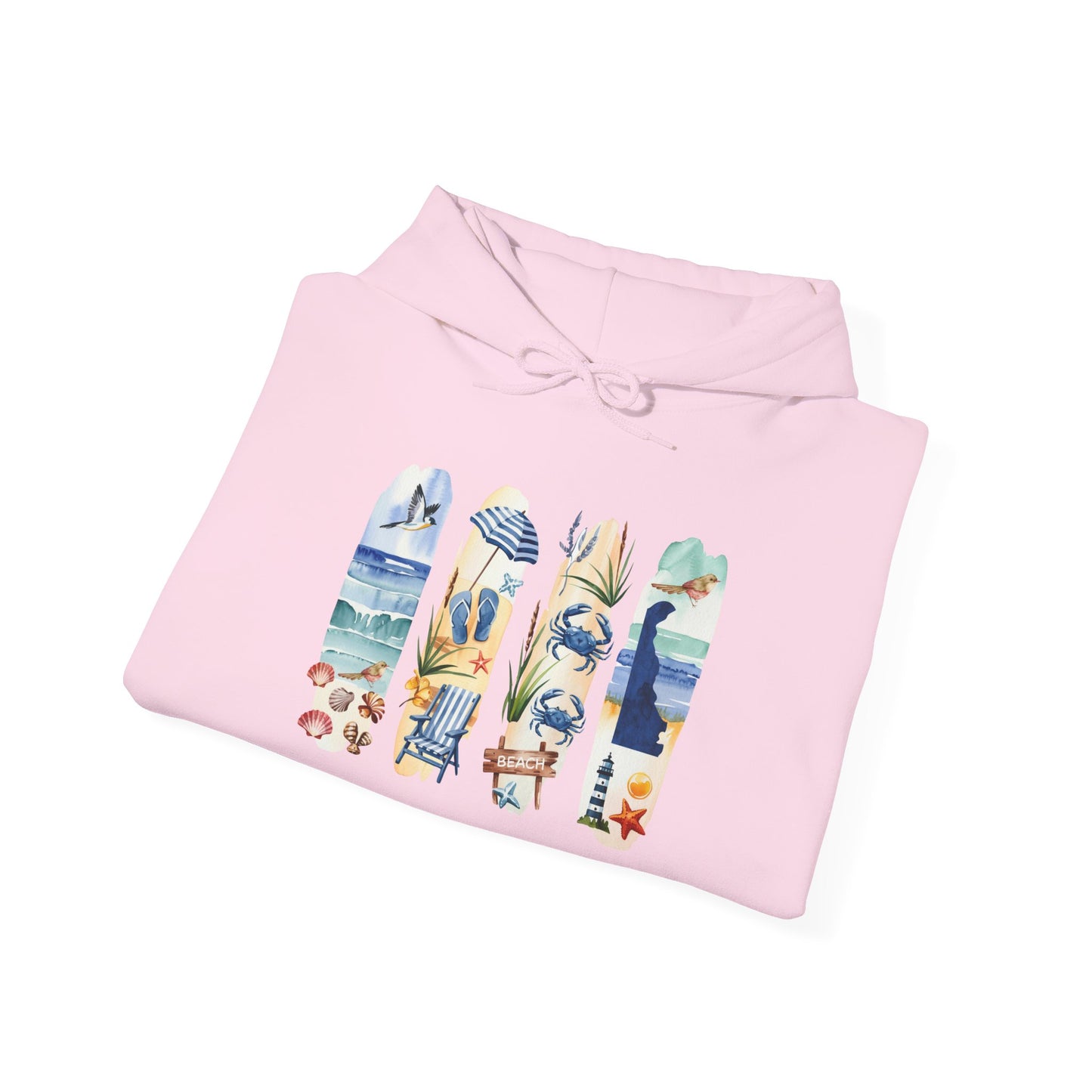 Delaware Nature Hoodie – Unisex Sweatshirt for Shoreline & Trail Lovers