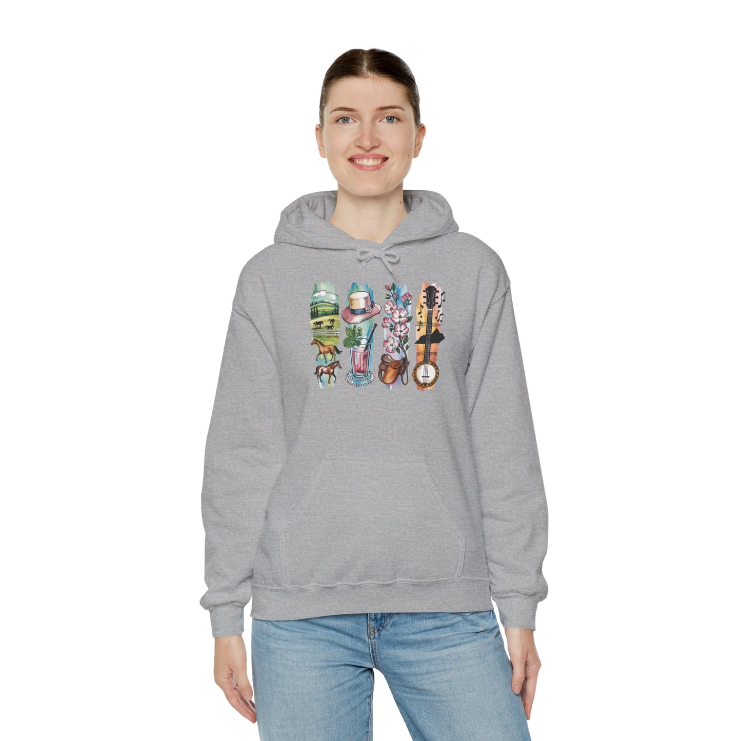 Kentucky Nature Hoodie – Unisex Sweatshirt for Trail & Tradition Lovers
