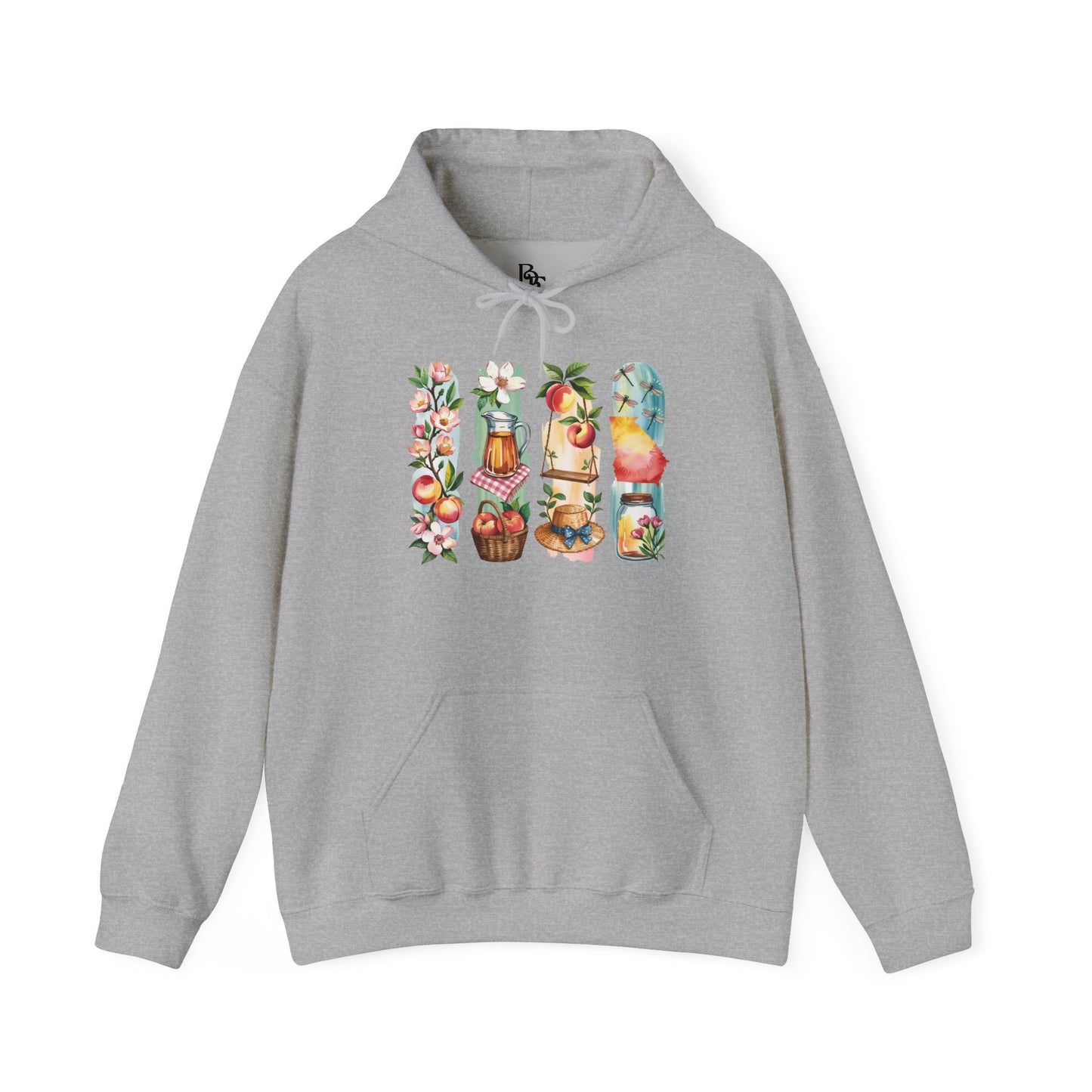 Georgia Nature Hoodie – Unisex Sweatshirt for Forest & Coastline Lovers