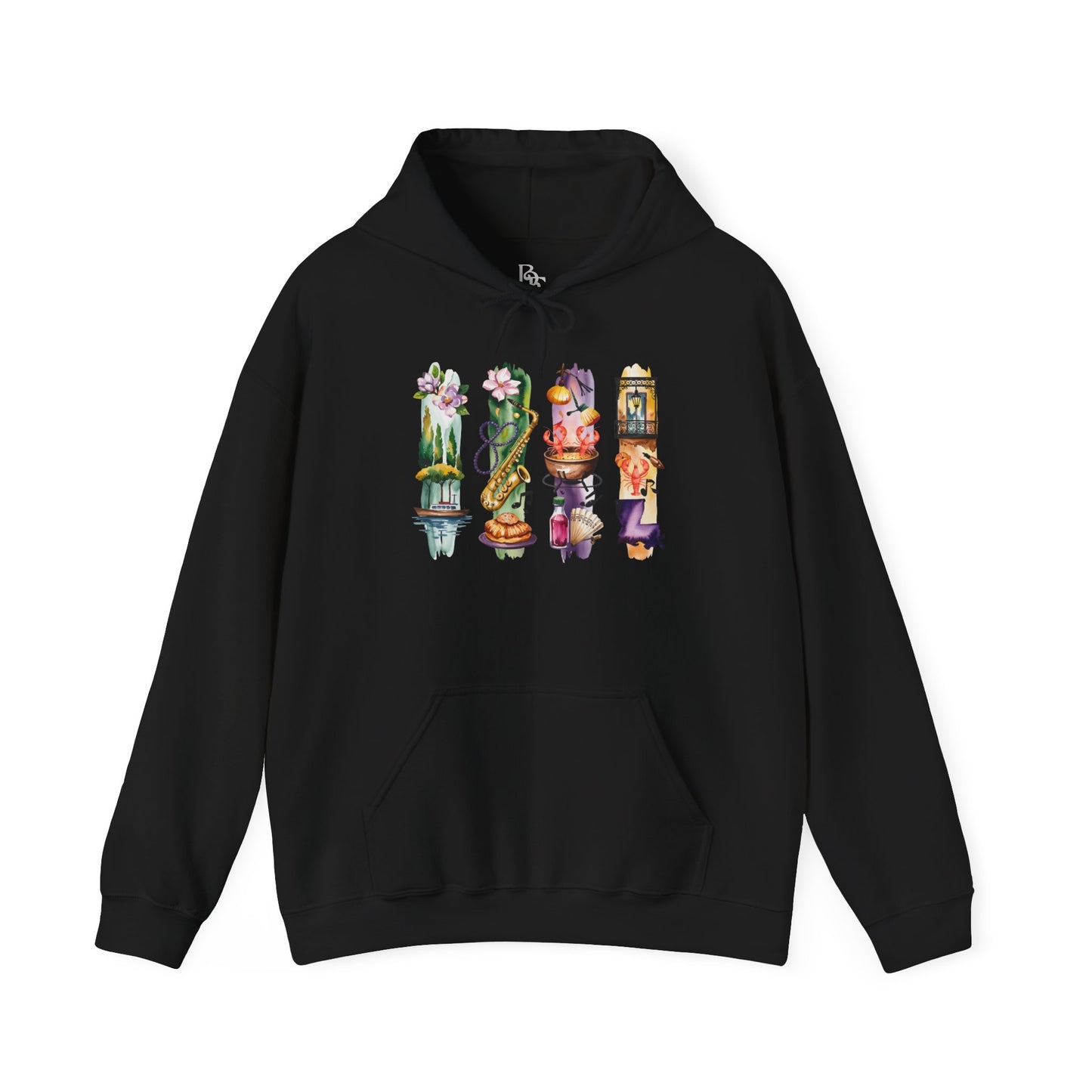 Louisiana Nature Hoodie – Unisex Sweatshirt for Music, Culture & Nature Lovers