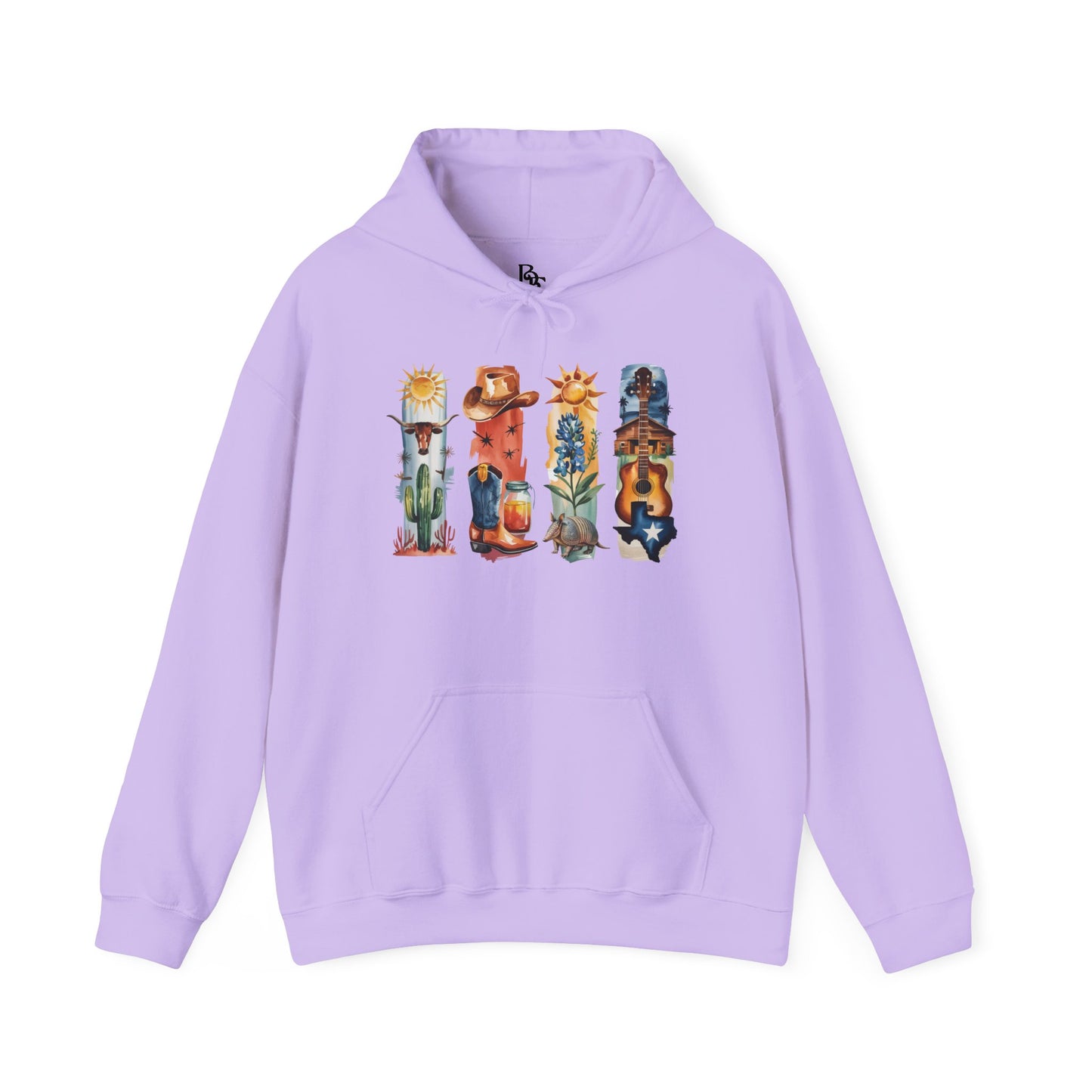 Texas Nature Hoodie – Unisex Lone Sweatshirt for Desert & Hill Country Lovers