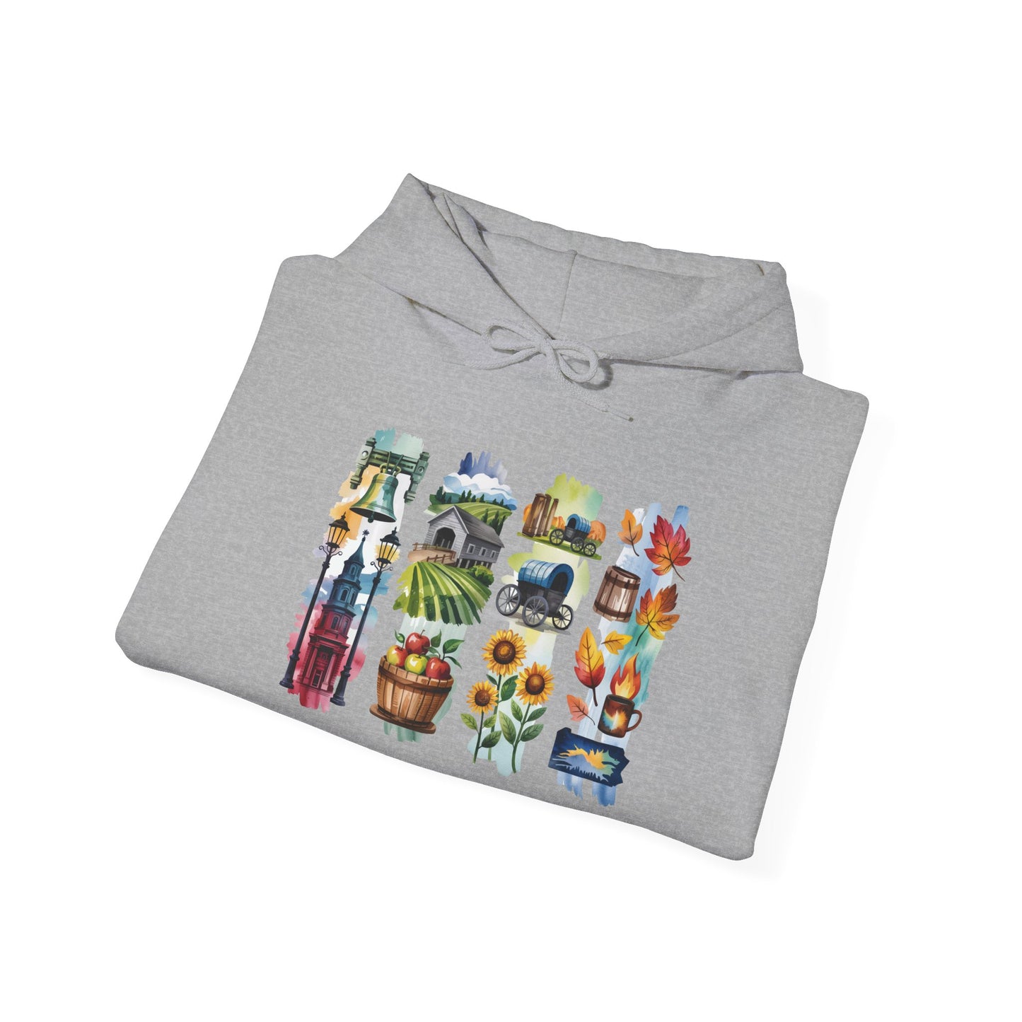 Pennsylvania Nature Hoodie – Unisex Sweatshirt for Hikers & Outdoor Enthusiasts